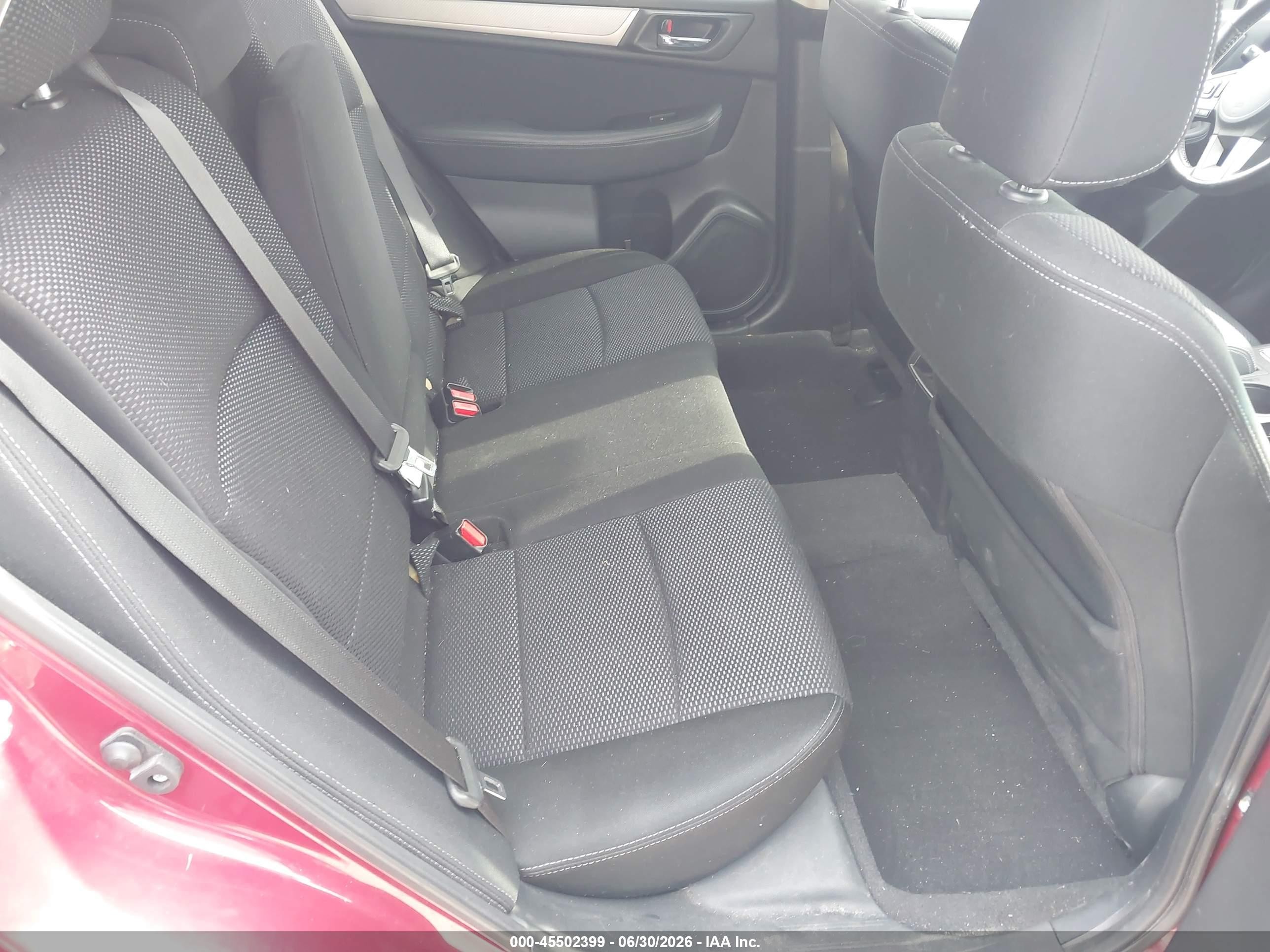 2015 Subaru Outback 2.5i Premium Red vin: 4S4BSBCCXF3288746