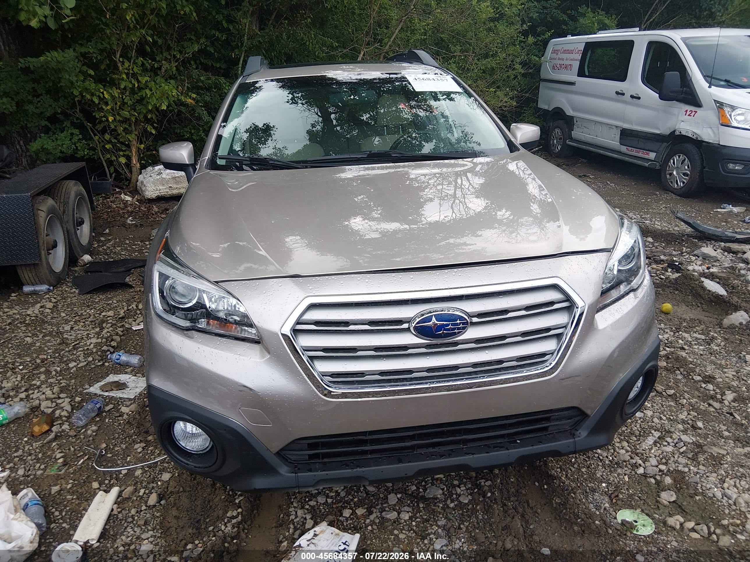 2015 Subaru Outback 2.5i Premium Champagne vin: 4S4BSBDC1F3275785