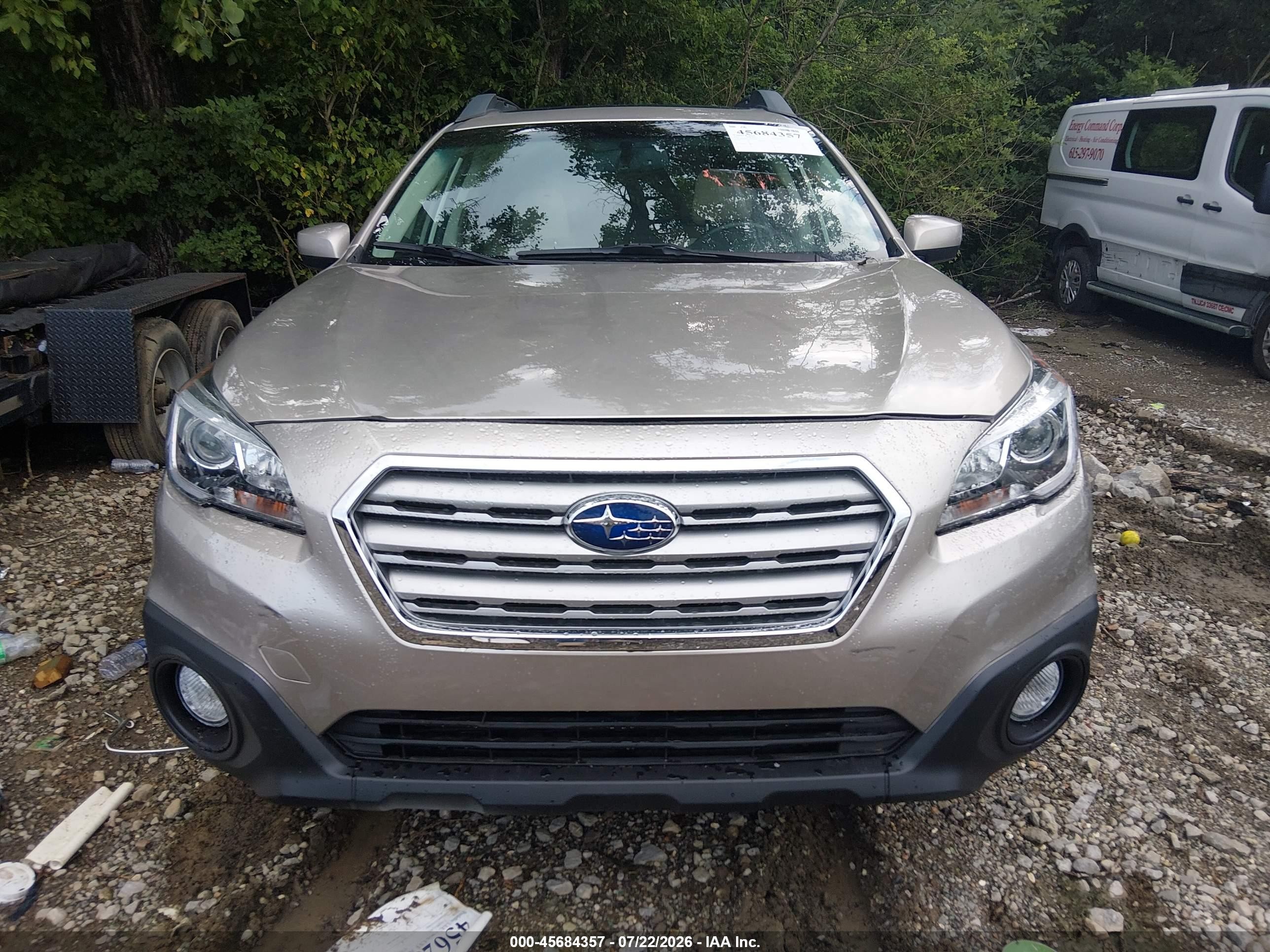 2015 Subaru Outback 2.5i Premium Champagne vin: 4S4BSBDC1F3275785