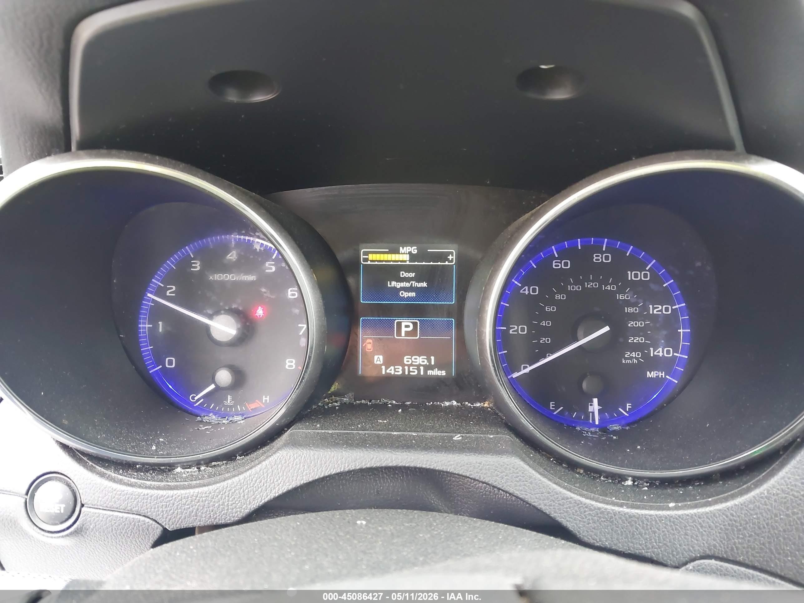 2015 Subaru Outback 2.5i Premium Красный vin: 4S4BSBDC3F3337140