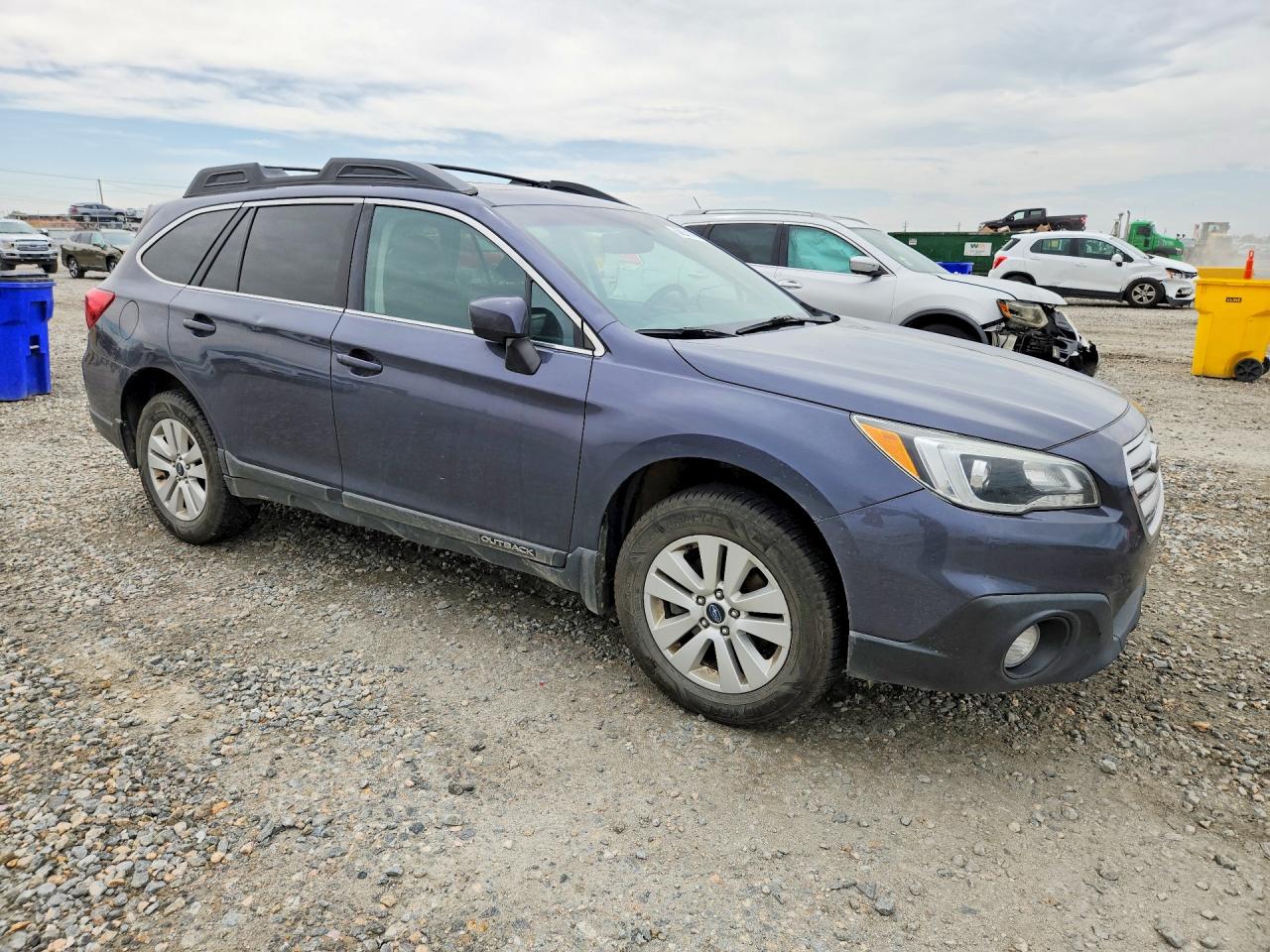 2015 Subaru Outback 2.5i Premium Blue vin: 4S4BSBEC0F3225930