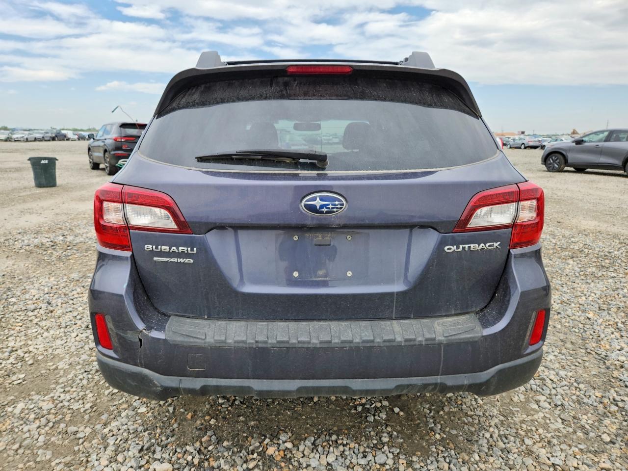2015 Subaru Outback 2.5i Premium Blue vin: 4S4BSBEC0F3225930