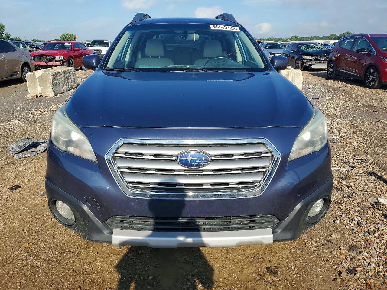 2015 Subaru Outback 2.5i Premium Blue vin: 4S4BSBEC6F3324588