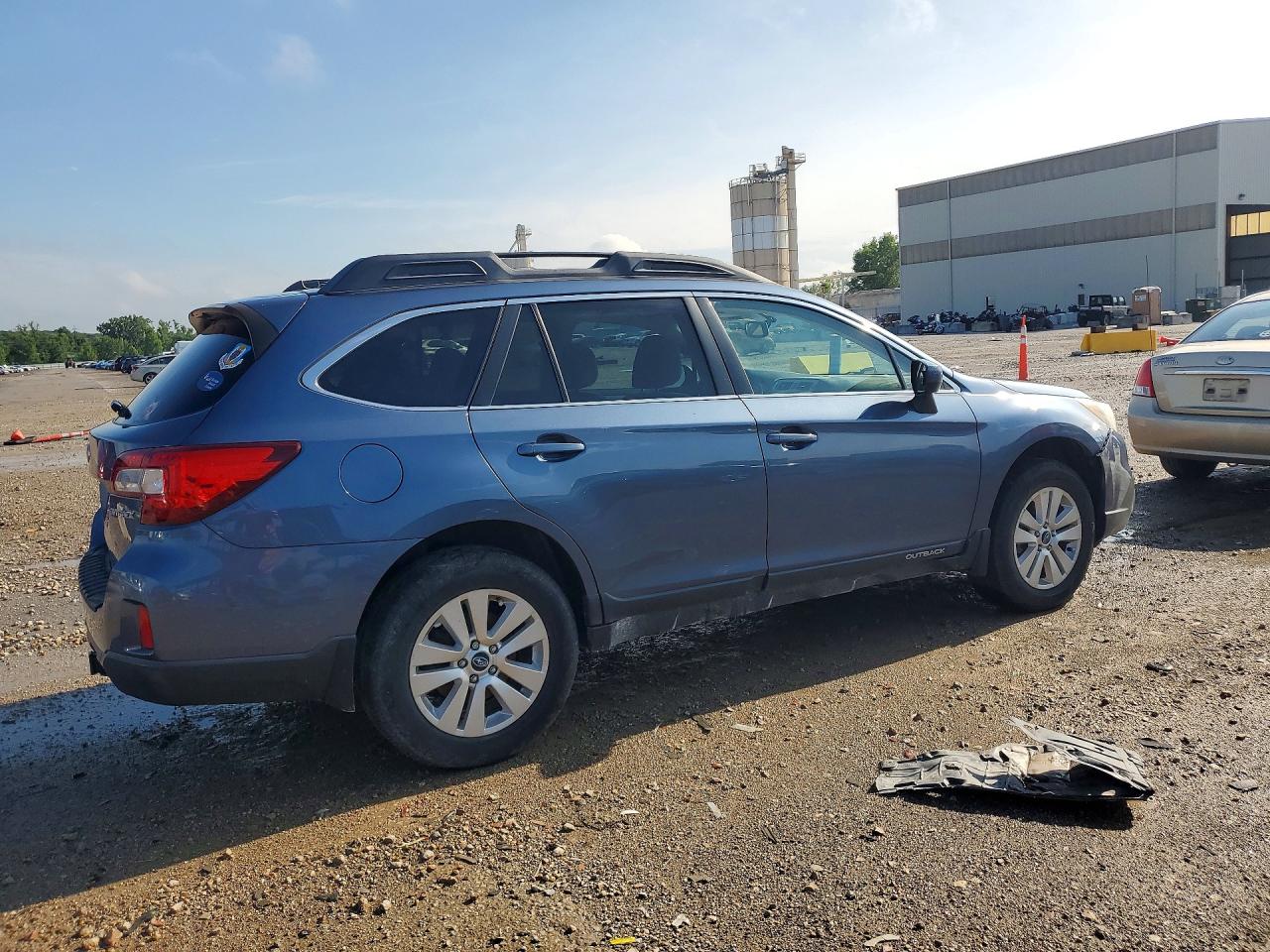 2015 Subaru Outback 2.5i Premium Blue vin: 4S4BSBEC6F3324588