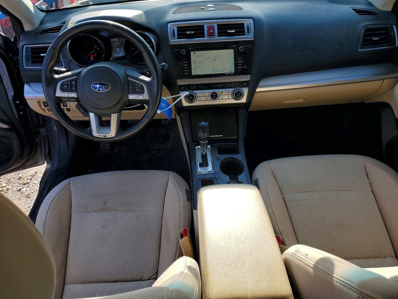 2015 Subaru Outback 2.5i Premium Blue vin: 4S4BSBEC6F3324588