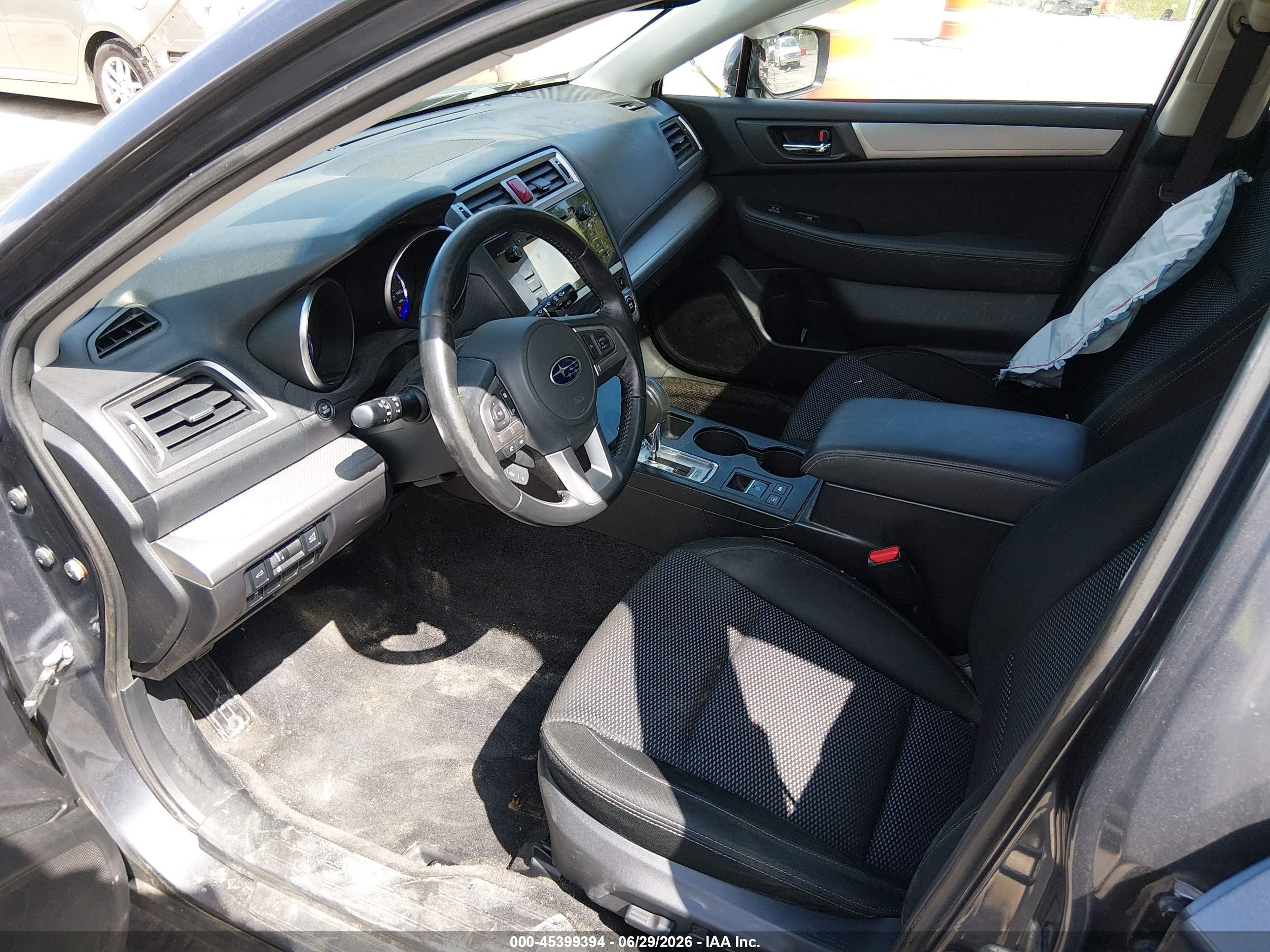 2015 Subaru Outback 2.5i Premium Blue vin: 4S4BSBEC9F3223545