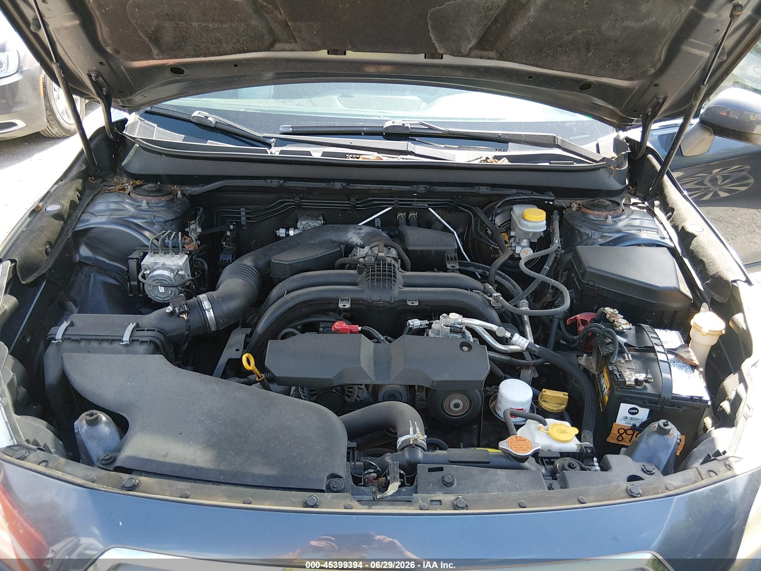 2015 Subaru Outback 2.5i Premium Blue vin: 4S4BSBEC9F3223545