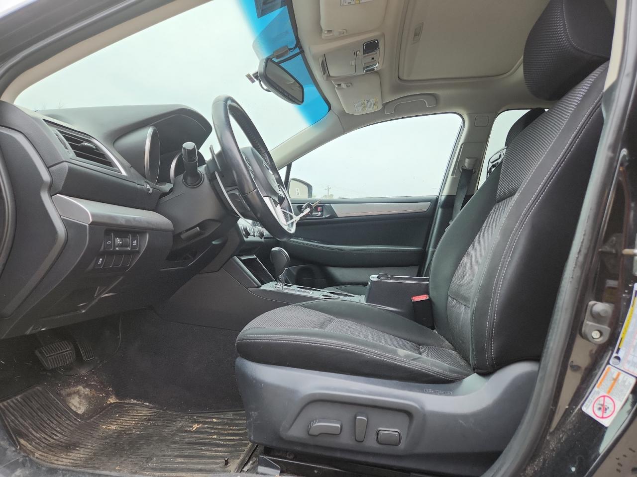 2015 Subaru Outback 2.5i Premium Black vin: 4S4BSBECXF3236398