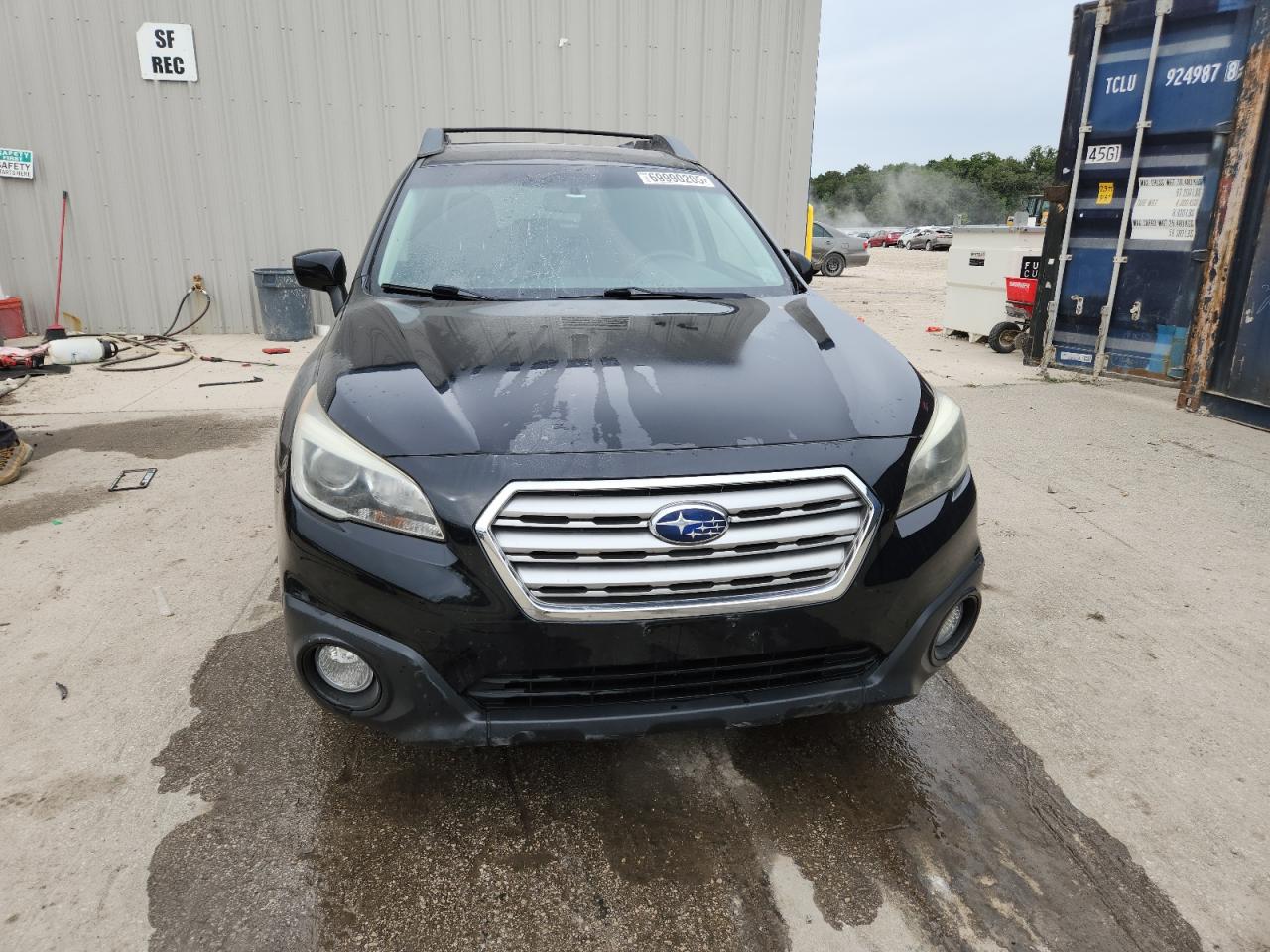 2015 Subaru Outback 2.5i Premium Black vin: 4S4BSBECXF3236398