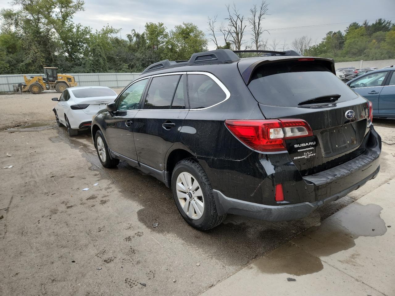 2015 Subaru Outback 2.5i Premium Black vin: 4S4BSBECXF3236398