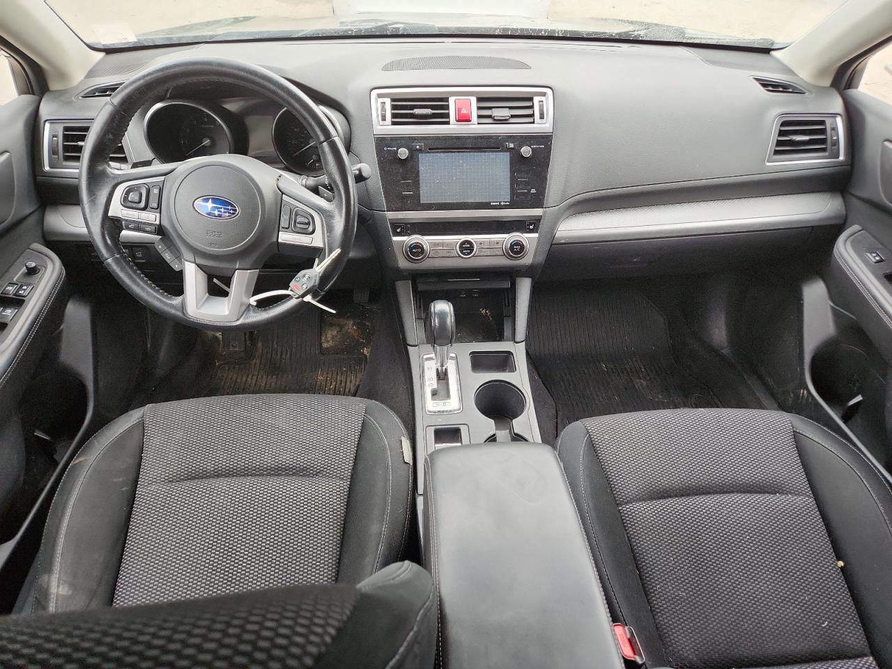 2015 Subaru Outback 2.5i Premium Black vin: 4S4BSBECXF3236398
