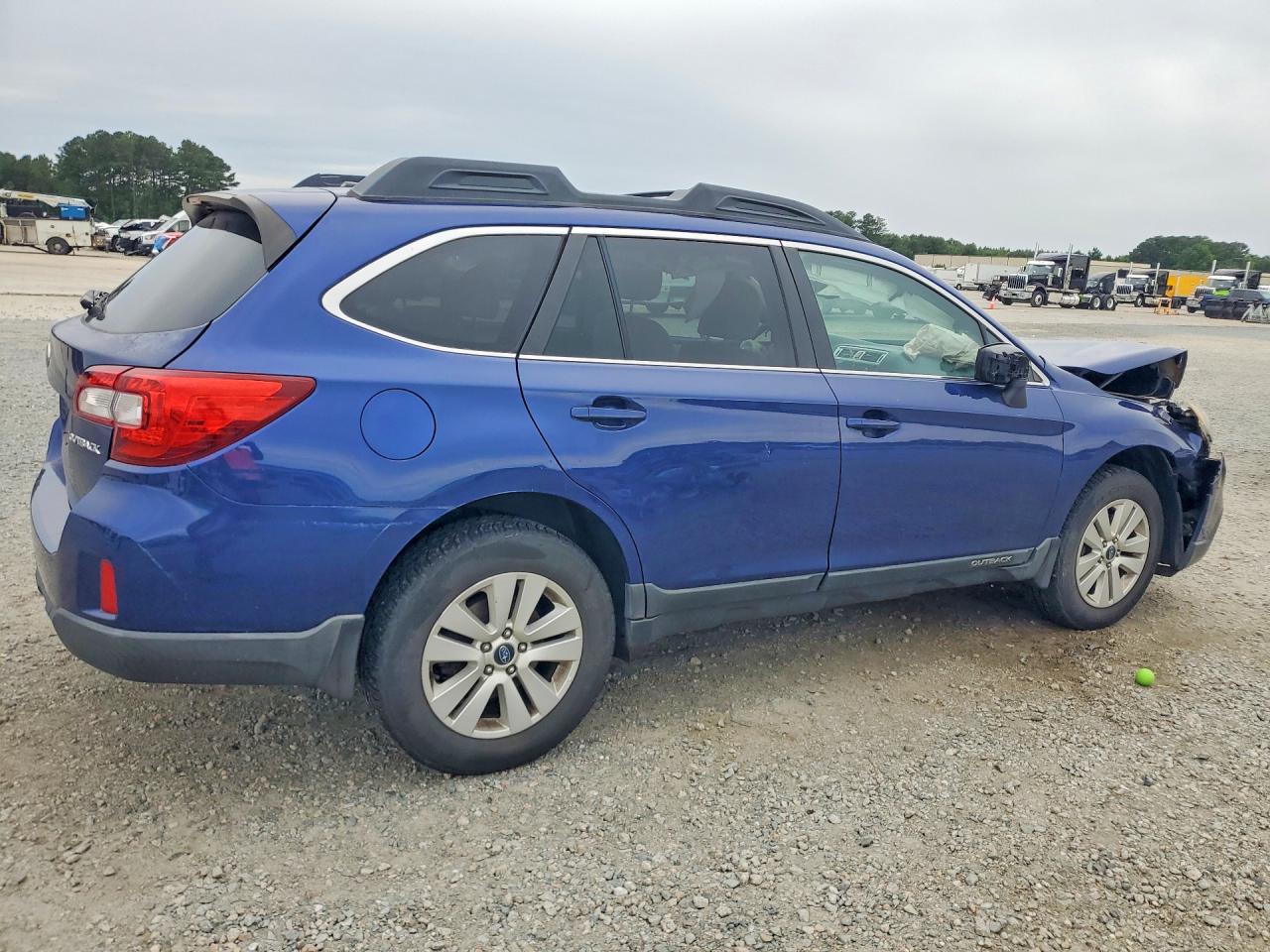 2015 Subaru Outback 2.5i Premium Blue vin: 4S4BSBFC0F3296897