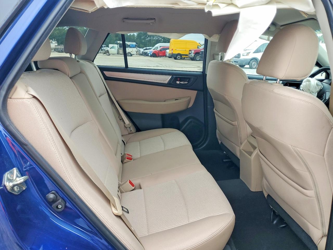 2015 Subaru Outback 2.5i Premium Blue vin: 4S4BSBFC0F3296897