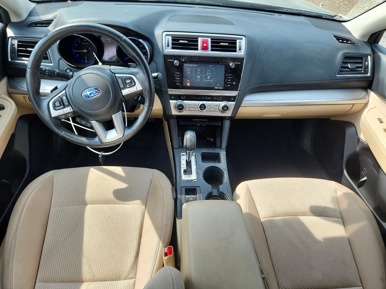 2015 Subaru Outback 2.5i Premium Silver vin: 4S4BSBFC0F3356516