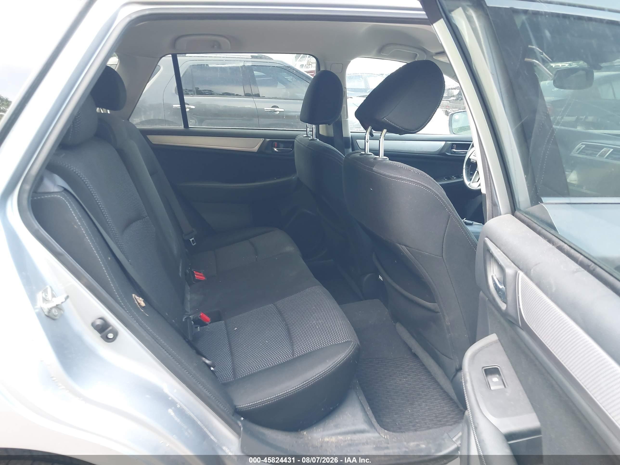 2015 Subaru Outback 2.5i Premium Light Blue vin: 4S4BSBFC2F3289370