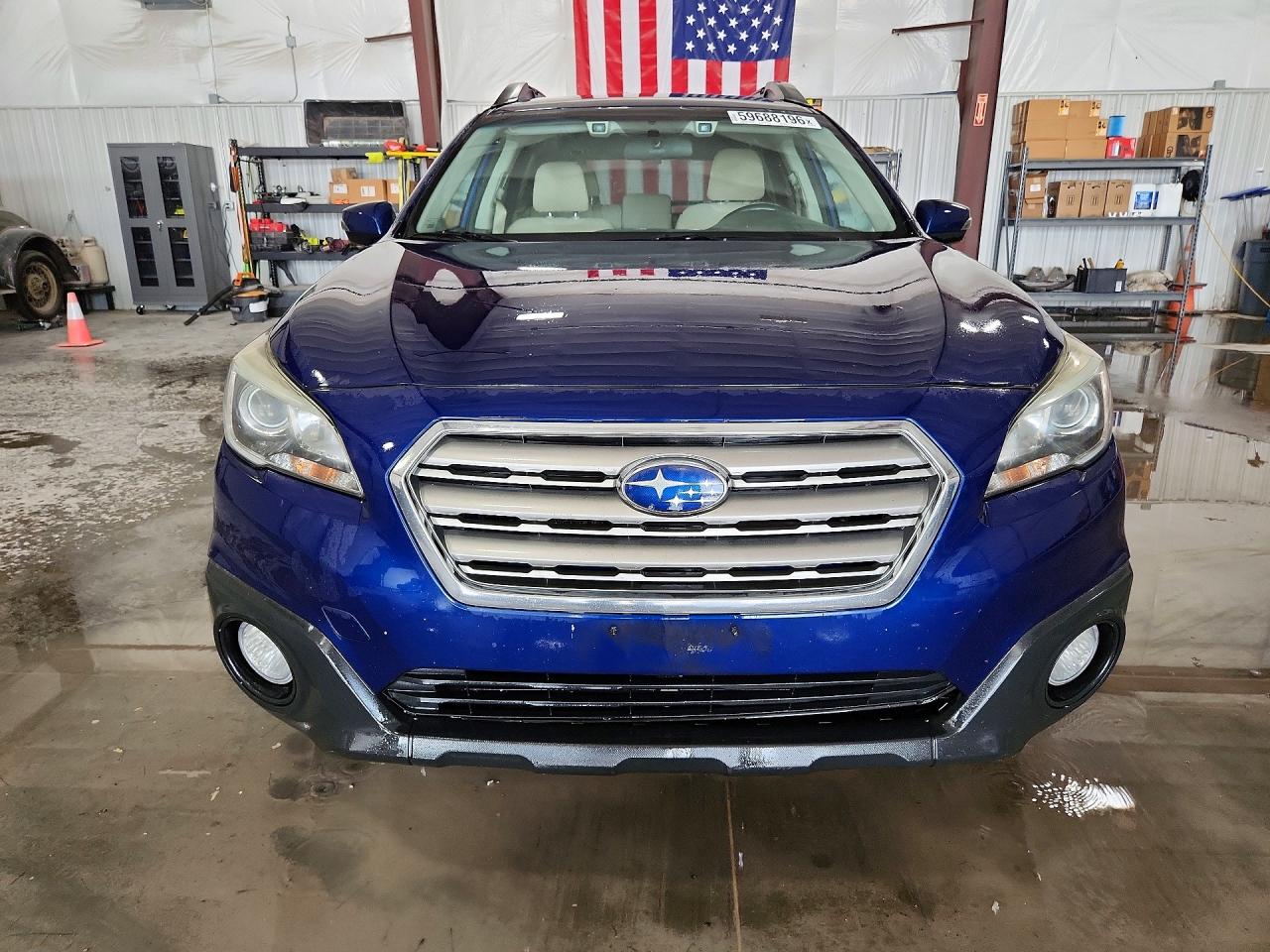 2015 Subaru Outback 2.5i Premium Blue vin: 4S4BSBFC3F3251503