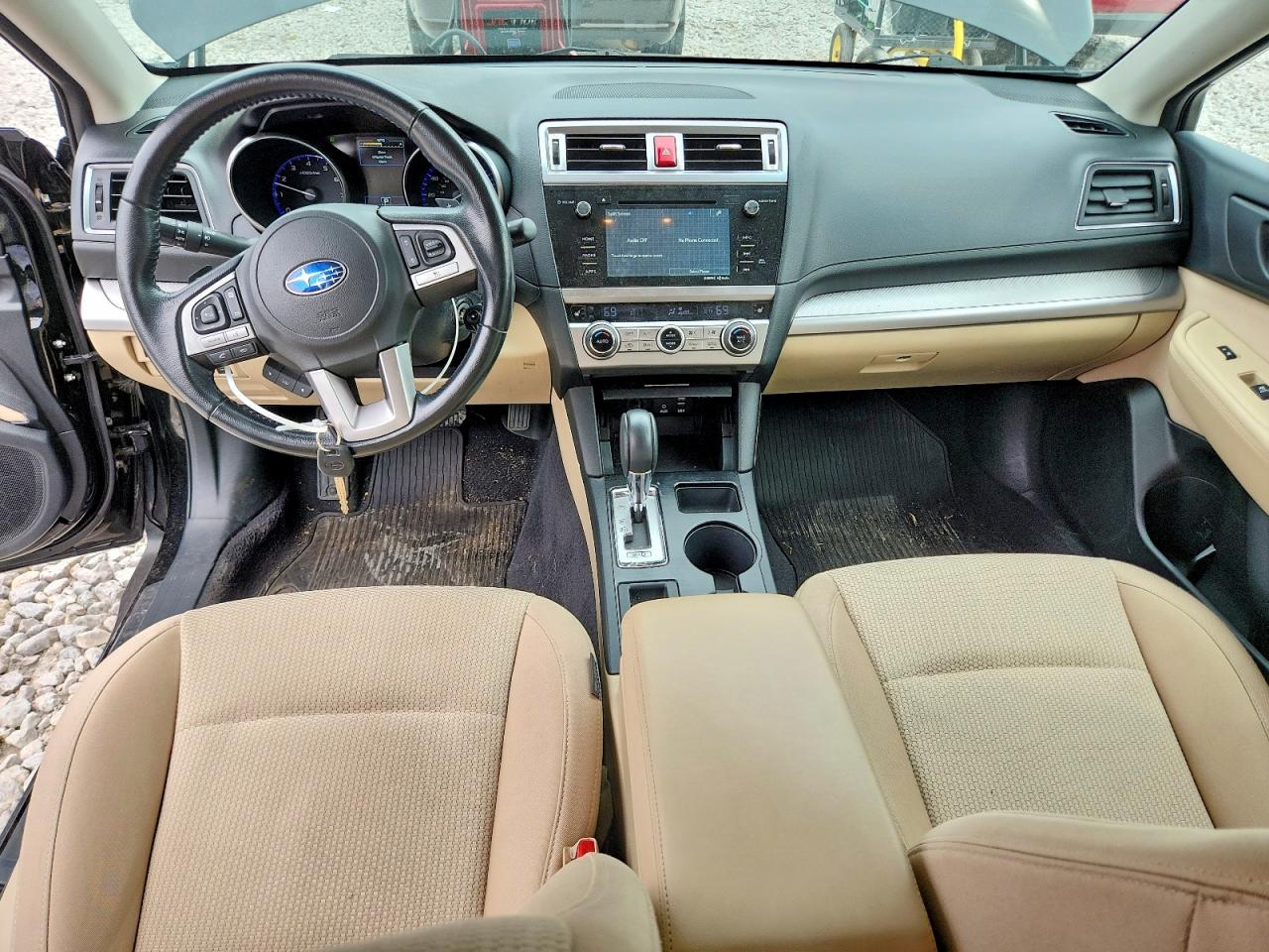 2015 Subaru Outback 2.5i Premium Black vin: 4S4BSBFC3F3275042