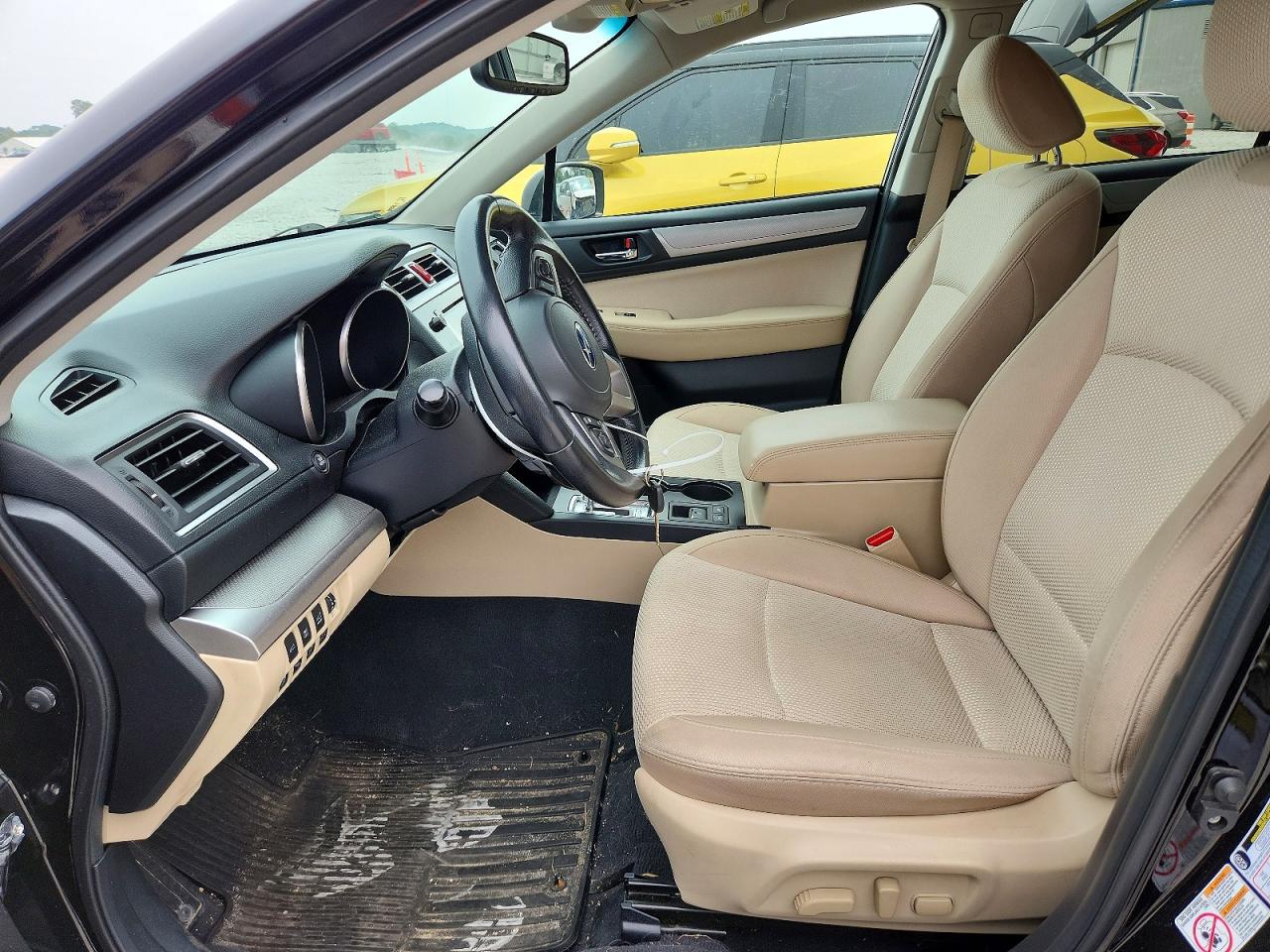 2015 Subaru Outback 2.5i Premium Black vin: 4S4BSBFC3F3275042