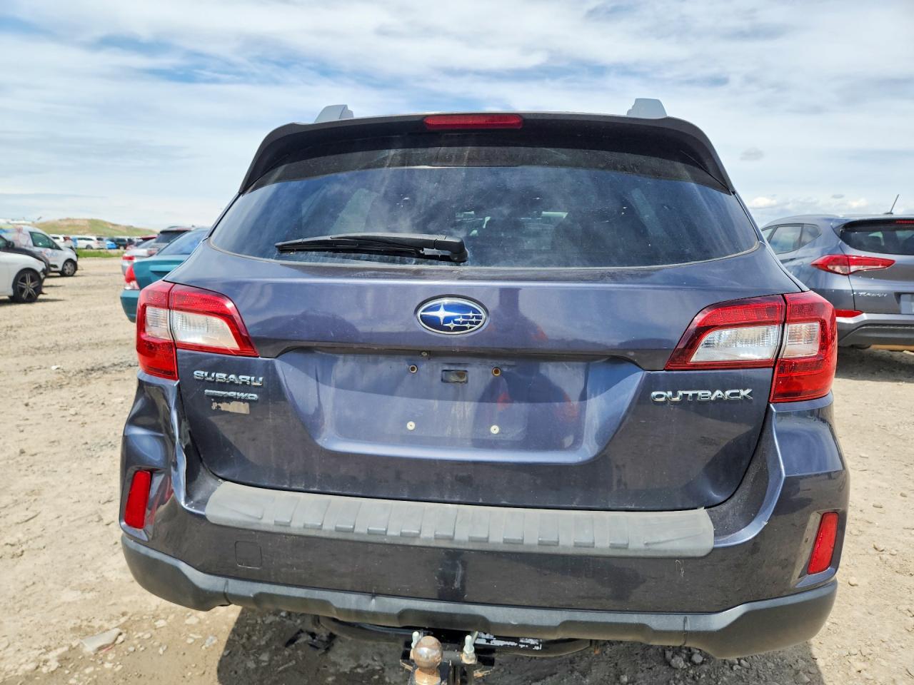 2015 Subaru Outback 2.5i Premium Blue vin: 4S4BSBFC4F3297440