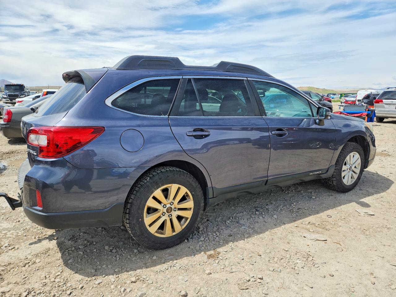 2015 Subaru Outback 2.5i Premium Blue vin: 4S4BSBFC4F3297440