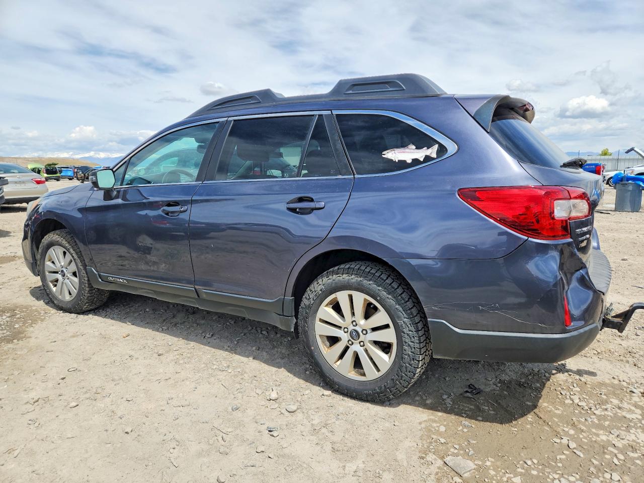 2015 Subaru Outback 2.5i Premium Blue vin: 4S4BSBFC4F3297440