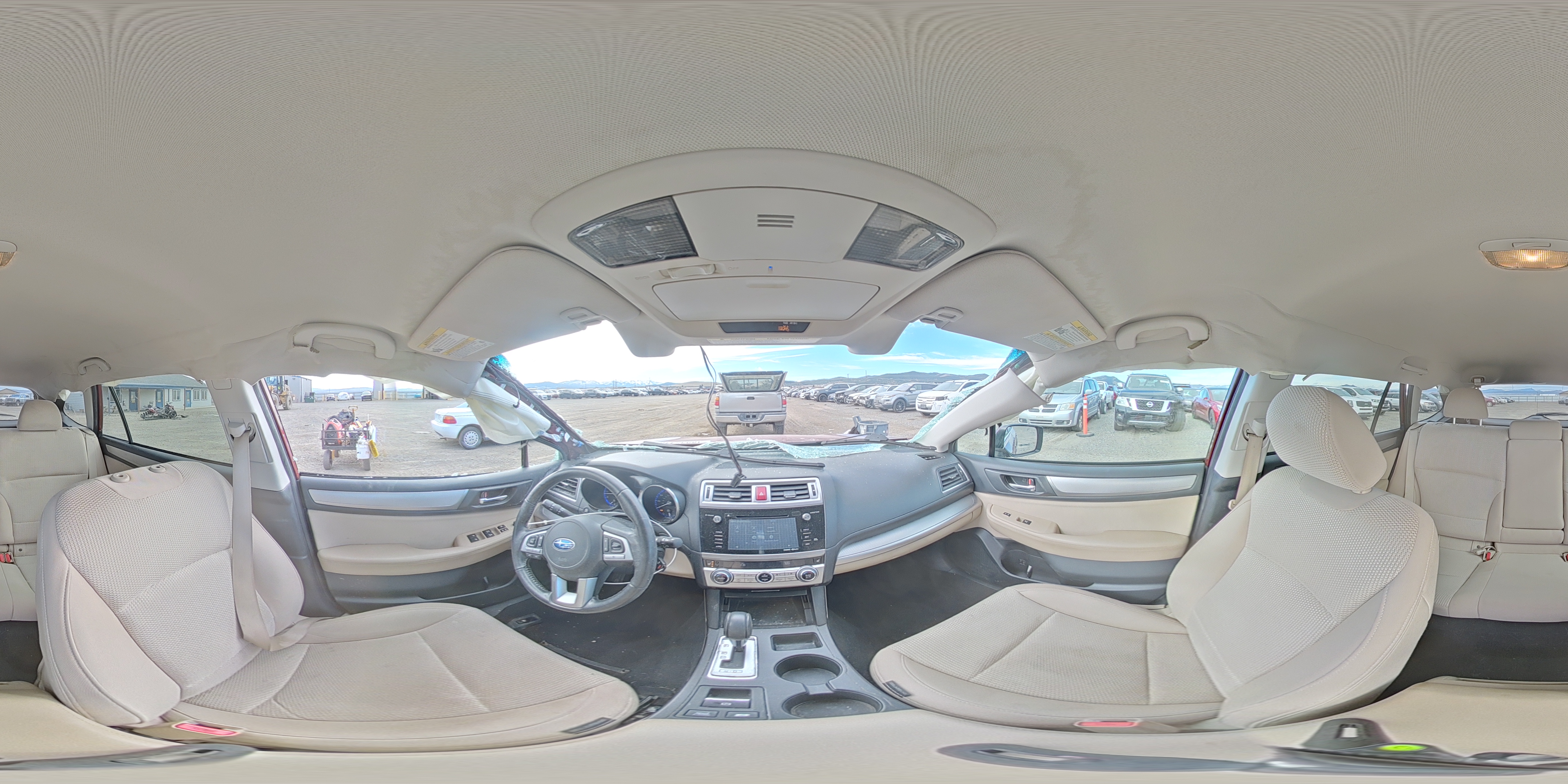 2015 Subaru Outback 2.5i Premium Burgundy vin: 4S4BSBFC6F3293681