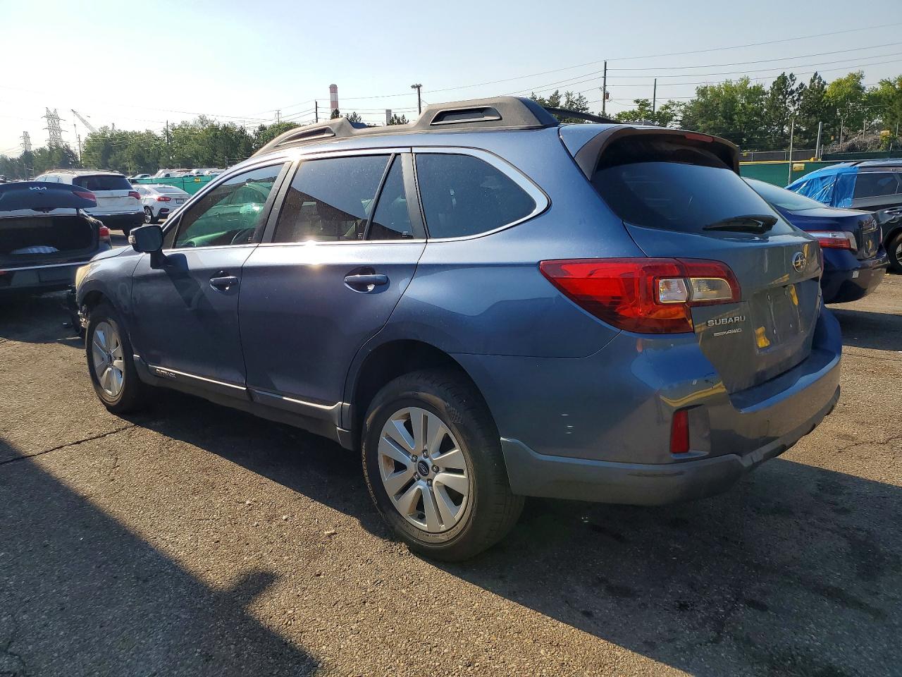 2015 Subaru Outback 2.5i Premium Blue vin: 4S4BSBFC7F3236986