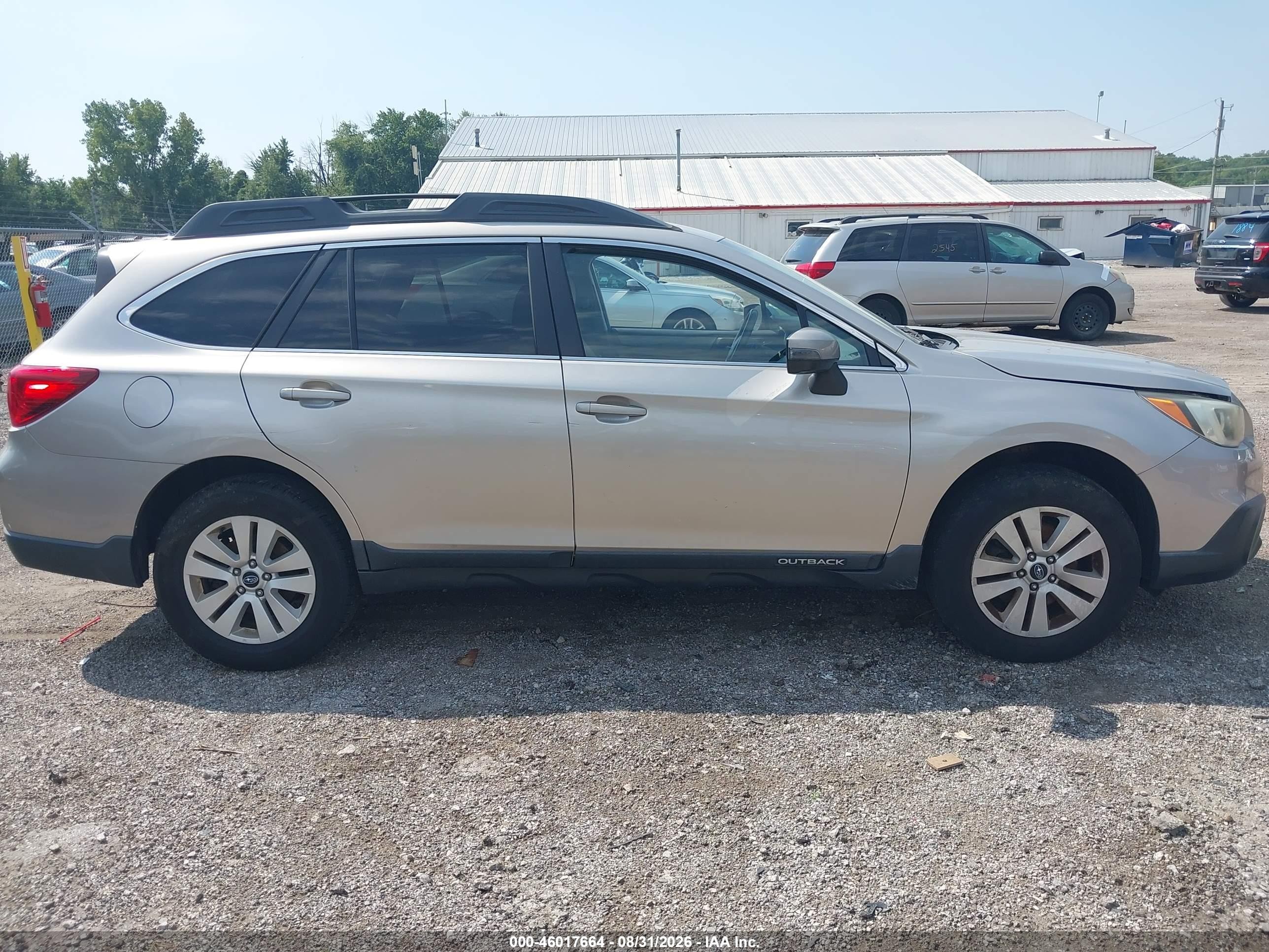 2015 Subaru Outback 2.5i Premium Champagne vin: 4S4BSBFC7F3264903