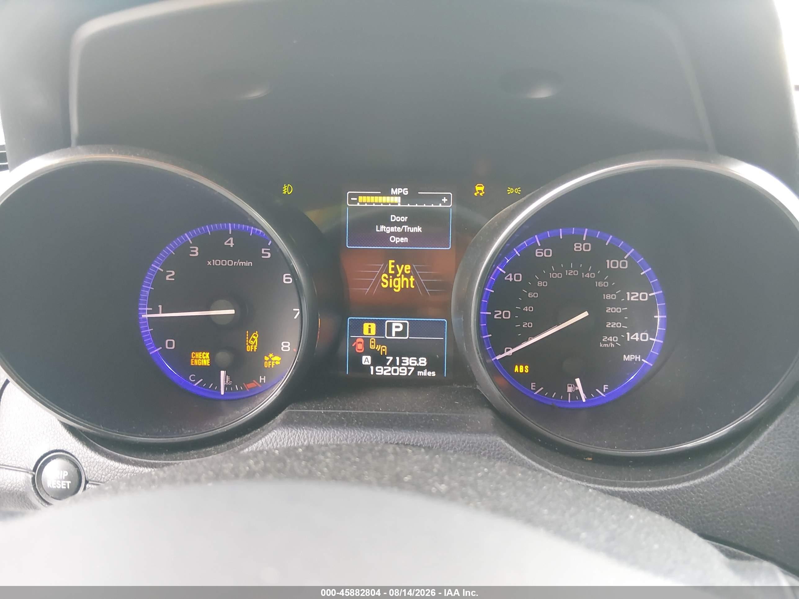 2015 Subaru Outback 2.5i Premium Gray vin: 4S4BSBFC8F3235149