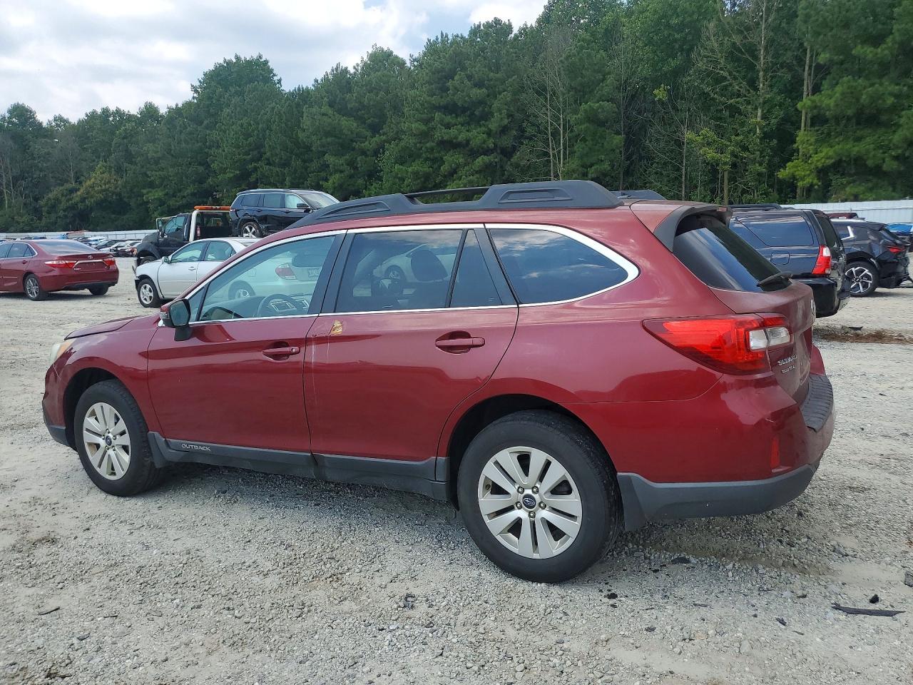 2015 Subaru Outback 2.5i Premium Бордовый vin: 4S4BSBFC8F3357168