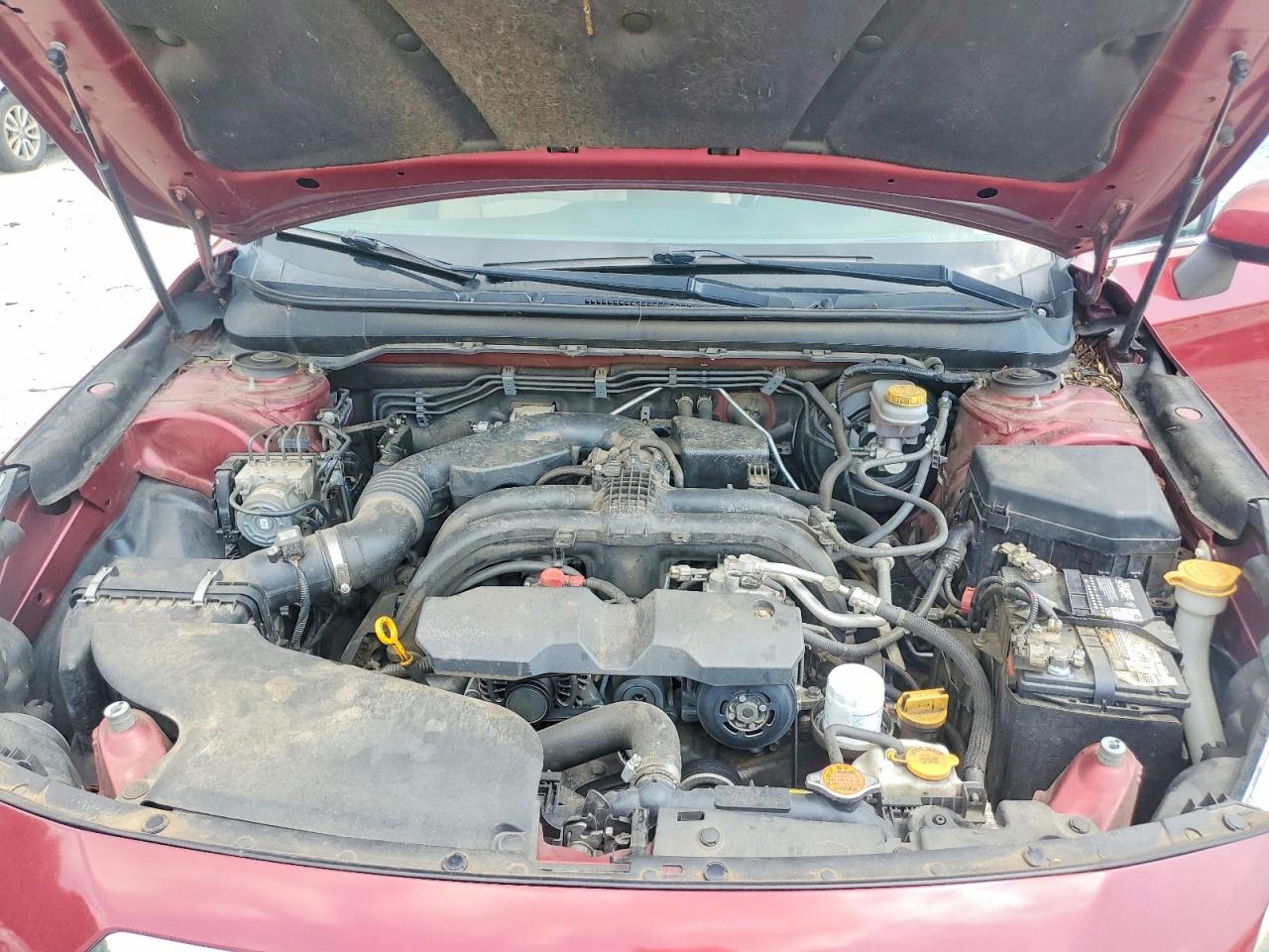 2015 Subaru Outback 2.5i Premium Бордовый vin: 4S4BSBFC8F3357168