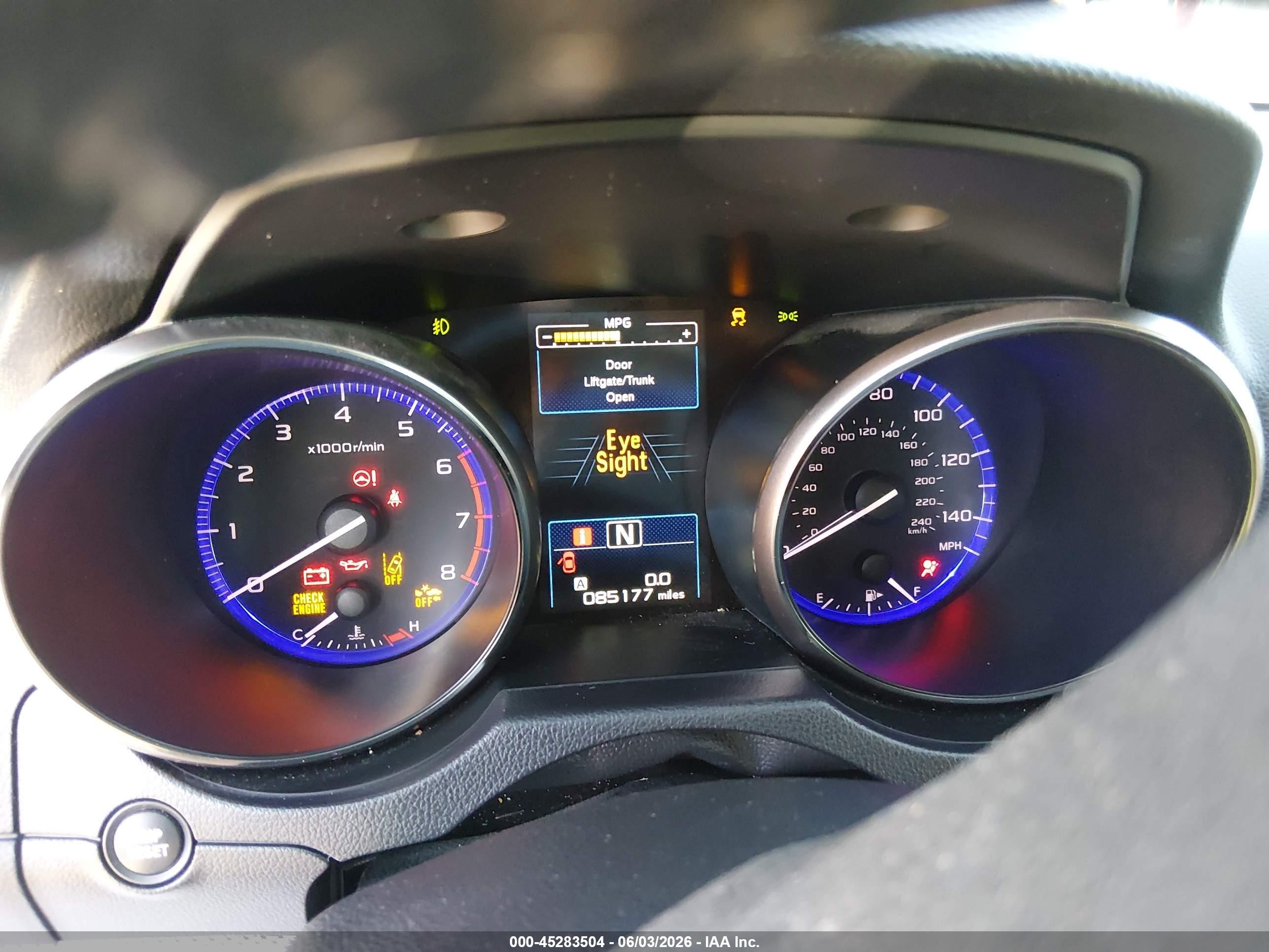 2015 Subaru Outback 2.5i Premium Blue vin: 4S4BSBFC9F3320128