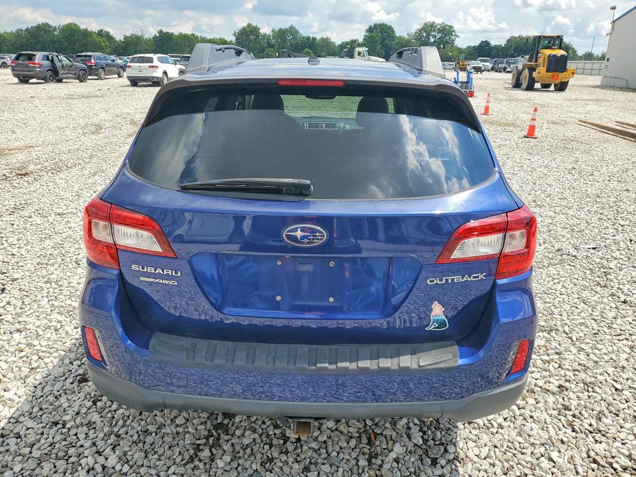 2015 Subaru Outback 2.5i Premium Blue vin: 4S4BSBHC1F3292628