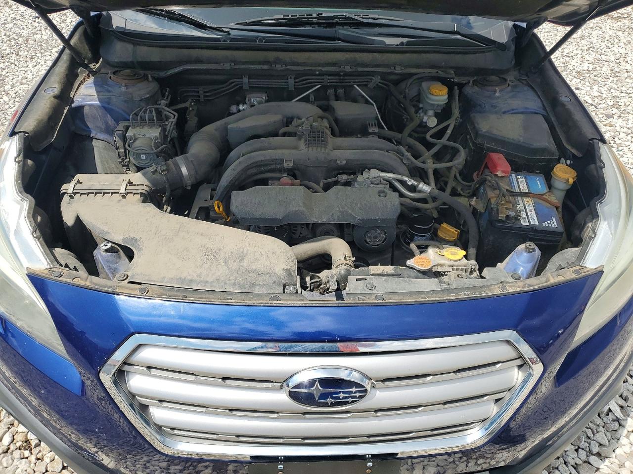 2015 Subaru Outback 2.5i Premium Blue vin: 4S4BSBHC1F3292628