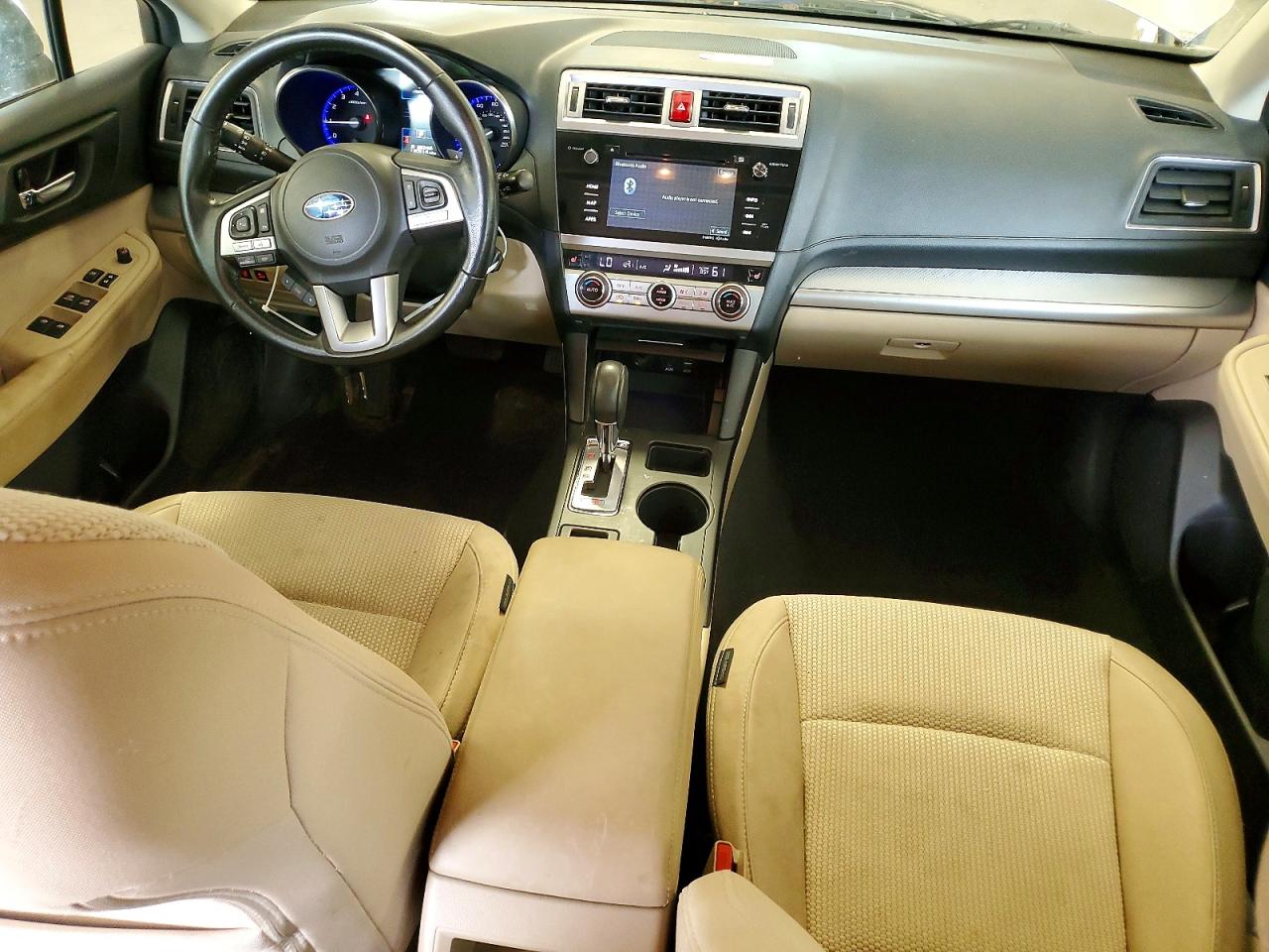 2015 Subaru Outback 2.5i Premium Золотой vin: 4S4BSBHC1F3308231
