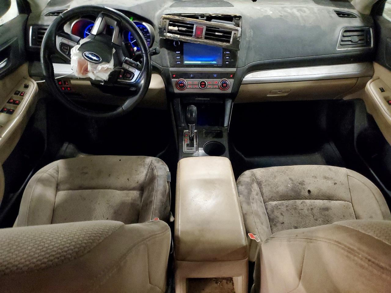 2015 Subaru Outback 2.5i Premium Green vin: 4S4BSBHC3F3280559