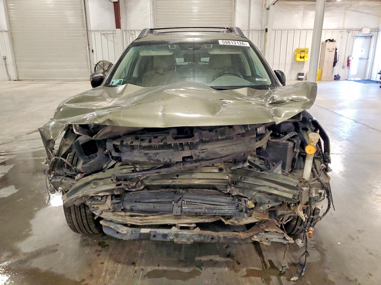 2015 Subaru Outback 2.5i Premium Green vin: 4S4BSBHC3F3280559