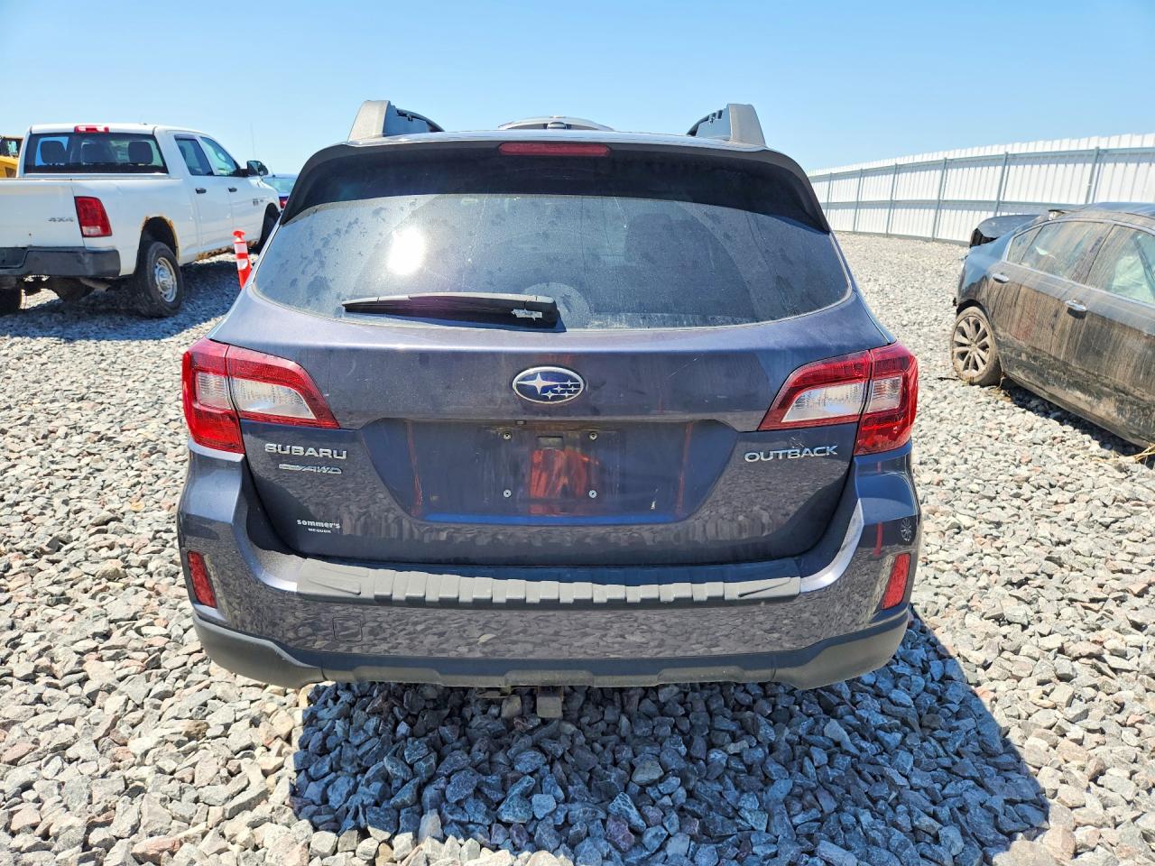 2015 Subaru Outback 2.5i Premium Blue vin: 4S4BSBHC8F3249775