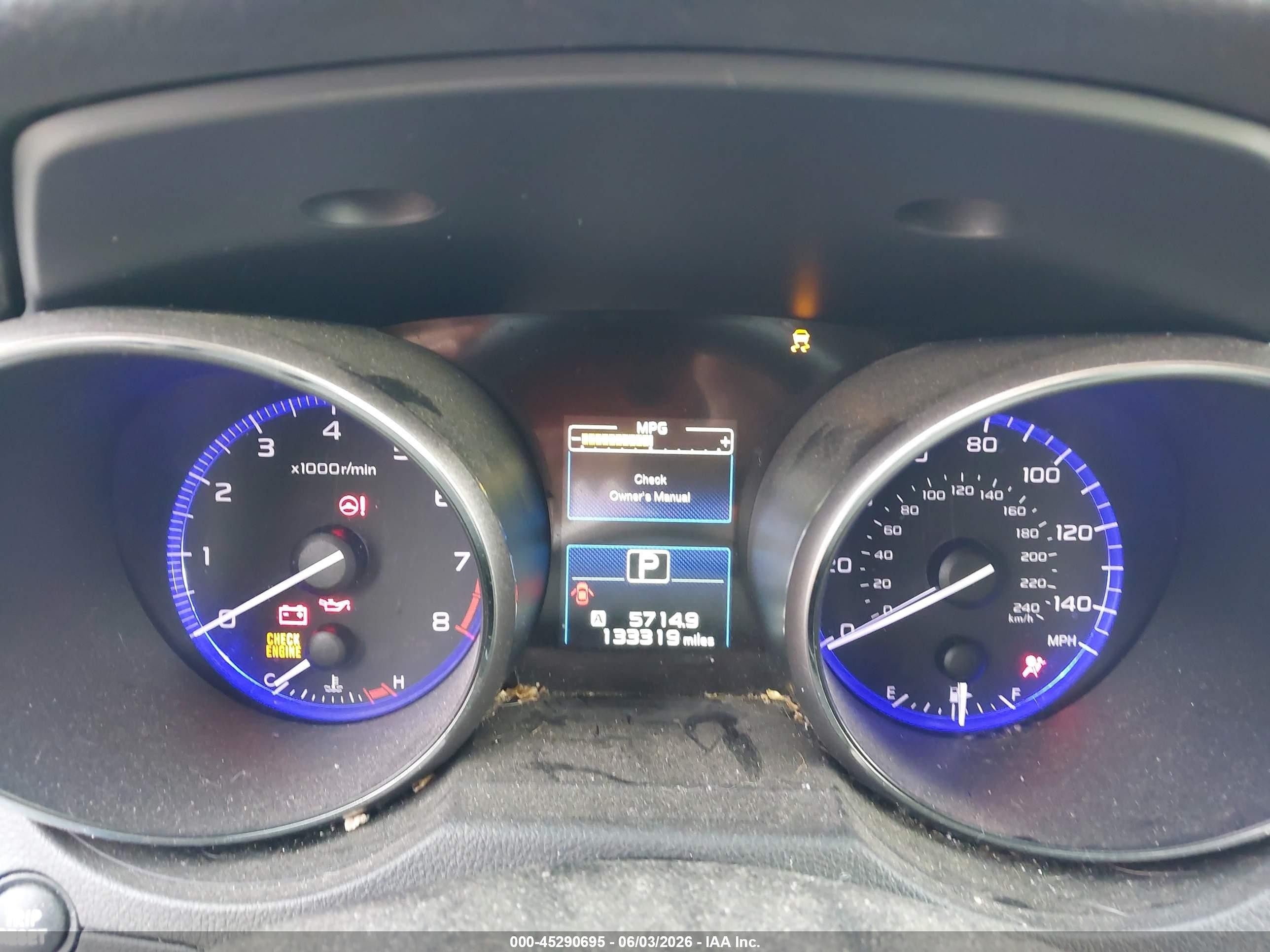 2015 Subaru Outback 2.5i Limited Light Blue vin: 4S4BSBJC6F3226750
