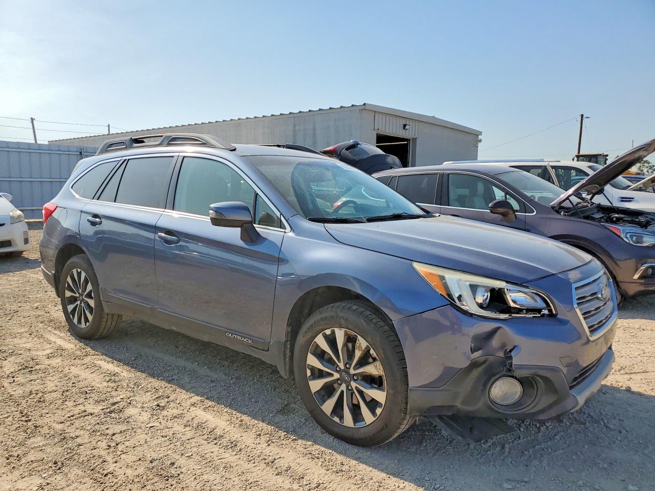 2015 Subaru Outback 2.5i Limited Синий vin: 4S4BSBJC9F3243364