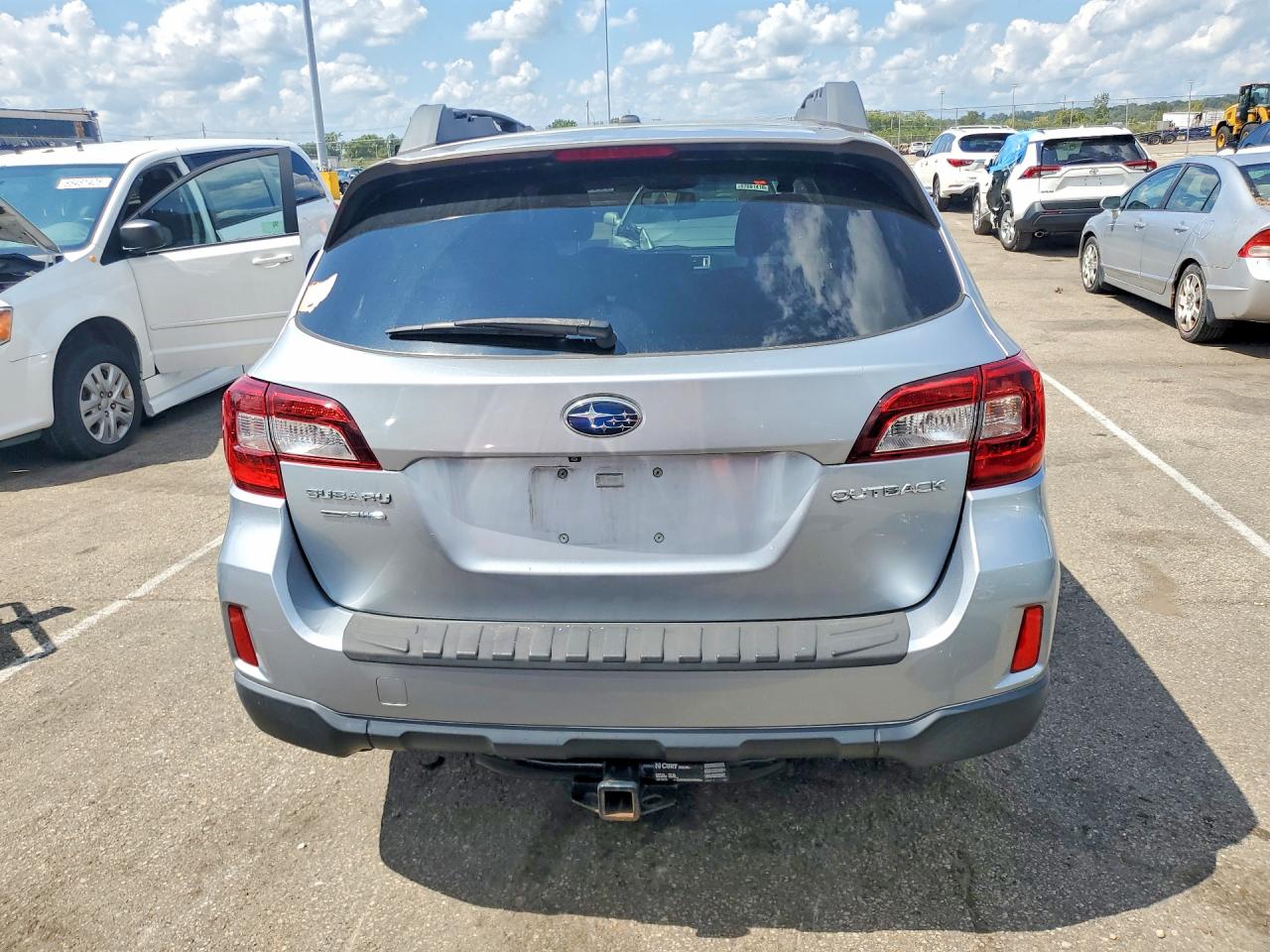 2015 Subaru Outback 2.5i Limited Blue vin: 4S4BSBLC1F3212414