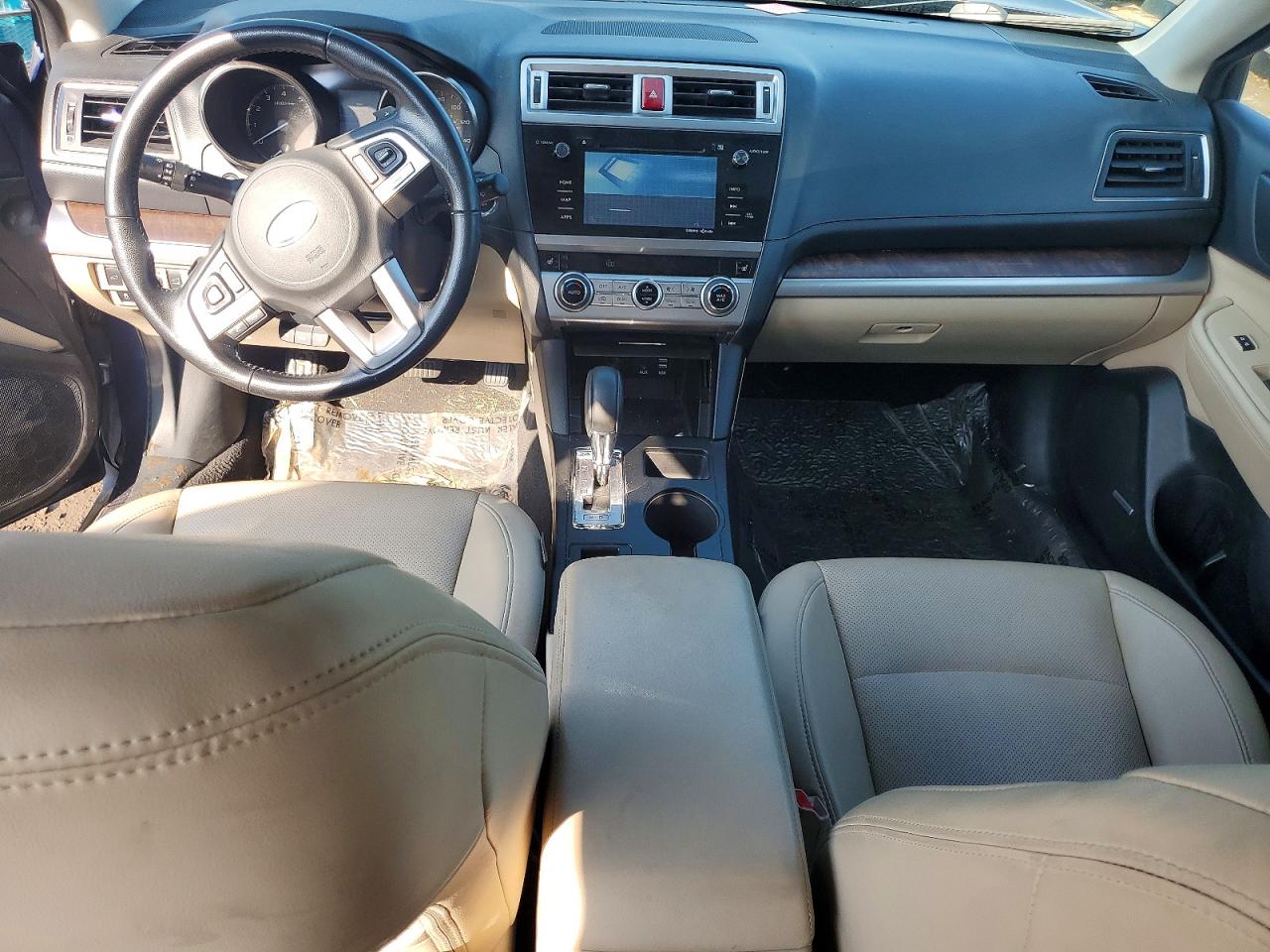 2015 Subaru Outback 2.5i Limited Blue vin: 4S4BSBLC2F3283606