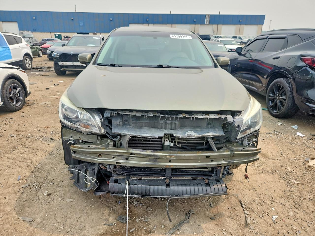 2015 Subaru Outback 2.5i Limited Green vin: 4S4BSBLC4F3233256