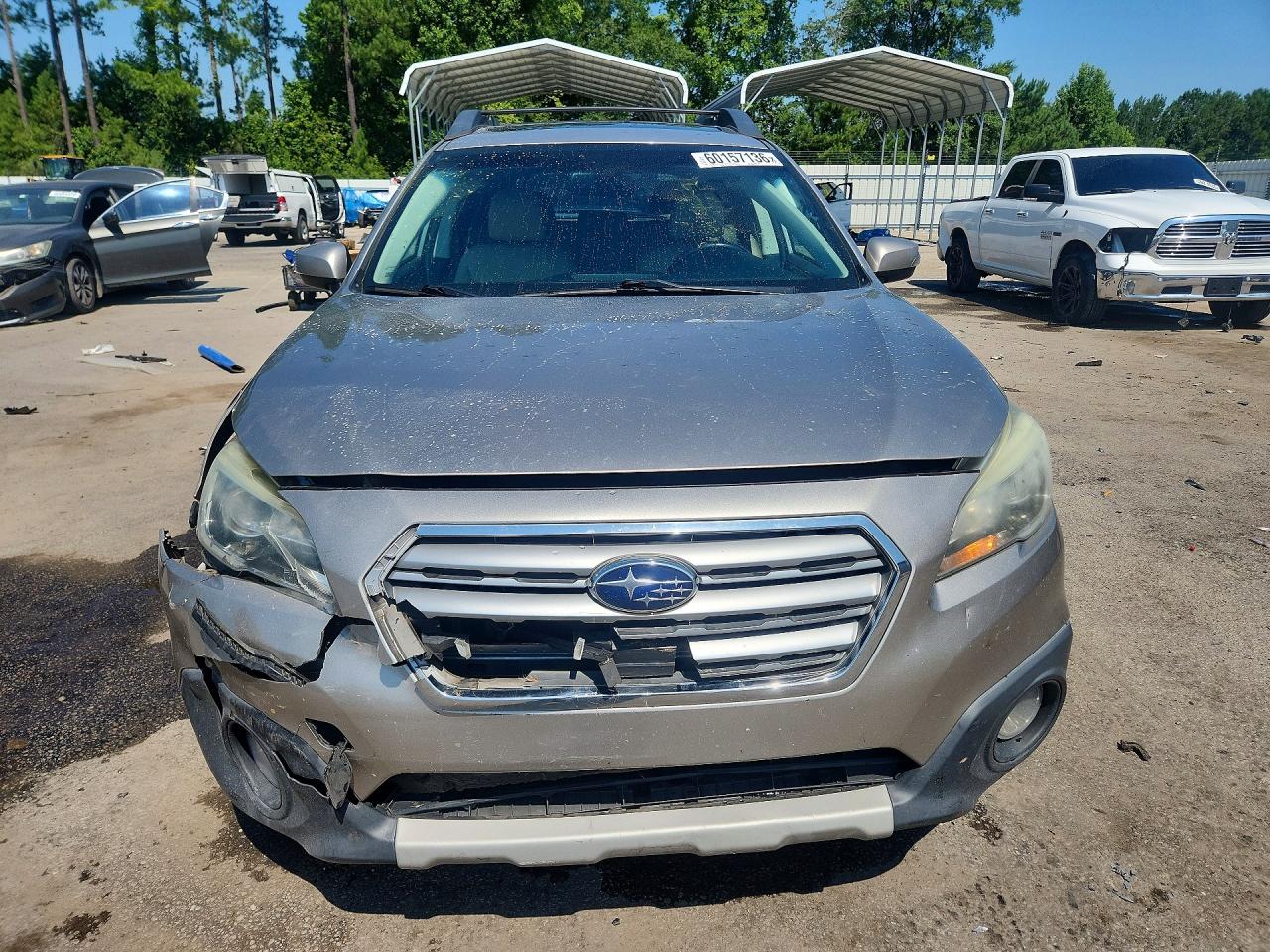 2016 Subaru Outback 2.5i Limited Silver vin: 4S4BSBLC5G3253985