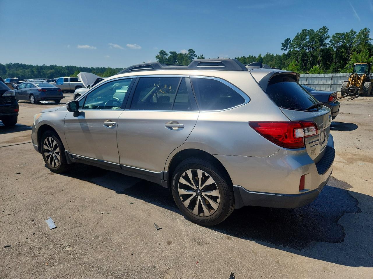 2016 Subaru Outback 2.5i Limited Silver vin: 4S4BSBLC5G3253985