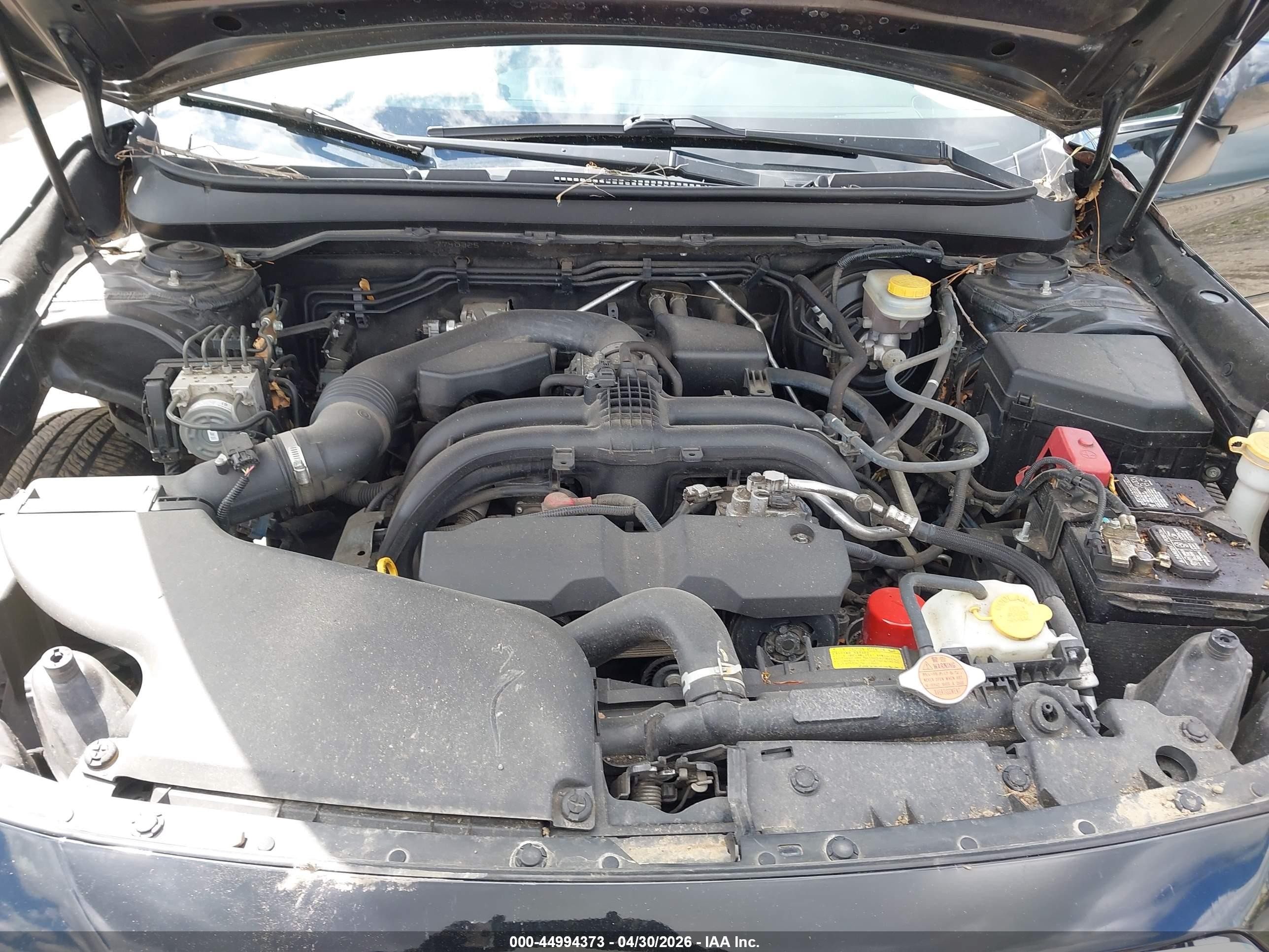 2015 Subaru Outback 2.5i Limited Черный vin: 4S4BSBLC8F3205217