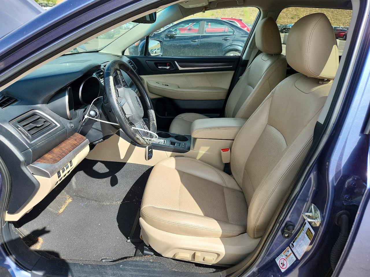 2015 Subaru Outback 2.5i Limited Blue vin: 4S4BSBLC8F3257317