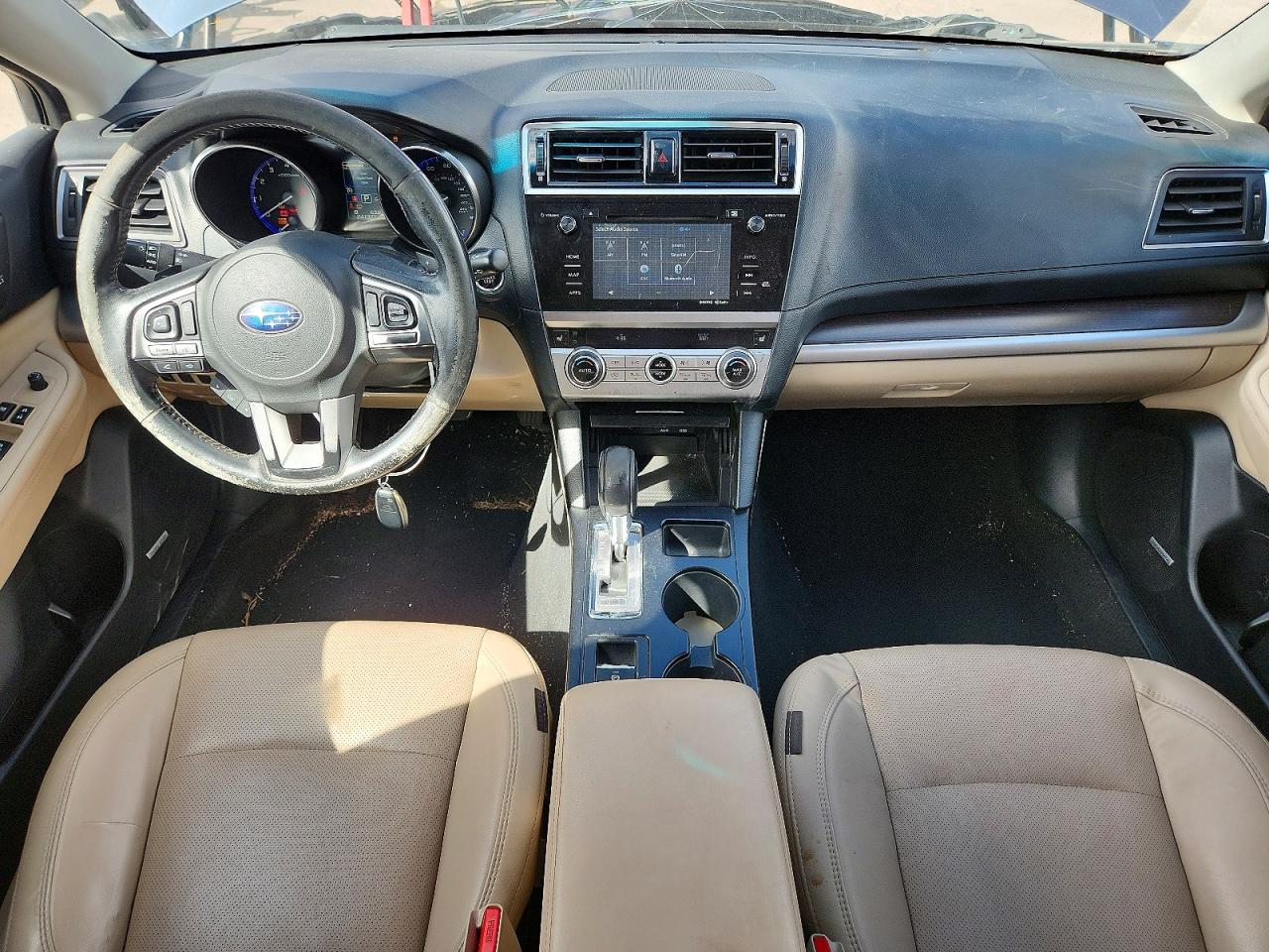 2015 Subaru Outback 2.5i Limited Blue vin: 4S4BSBLC8F3257317