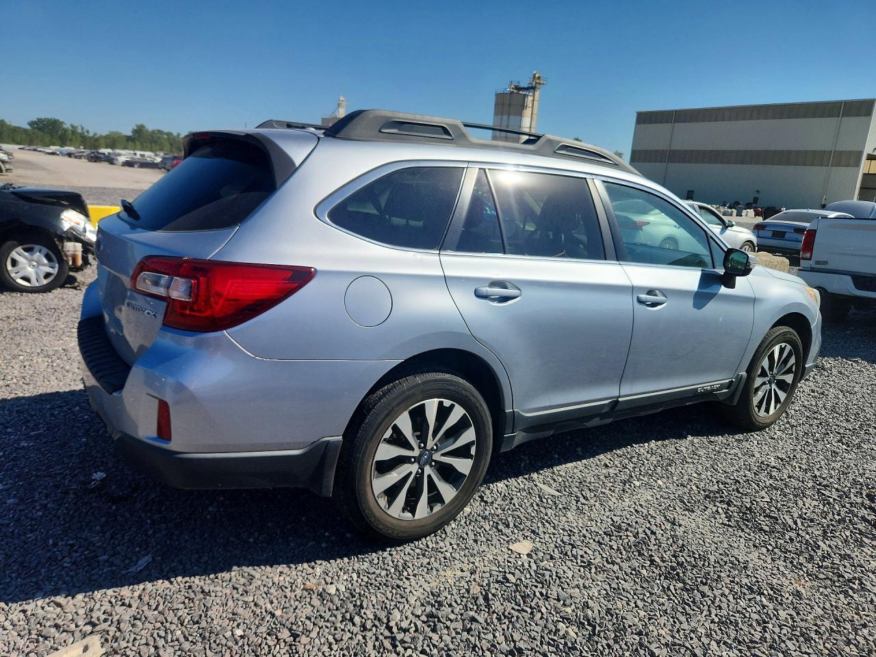 2015 Subaru Outback 2.5i Limited Blue vin: 4S4BSBLC9F3206179