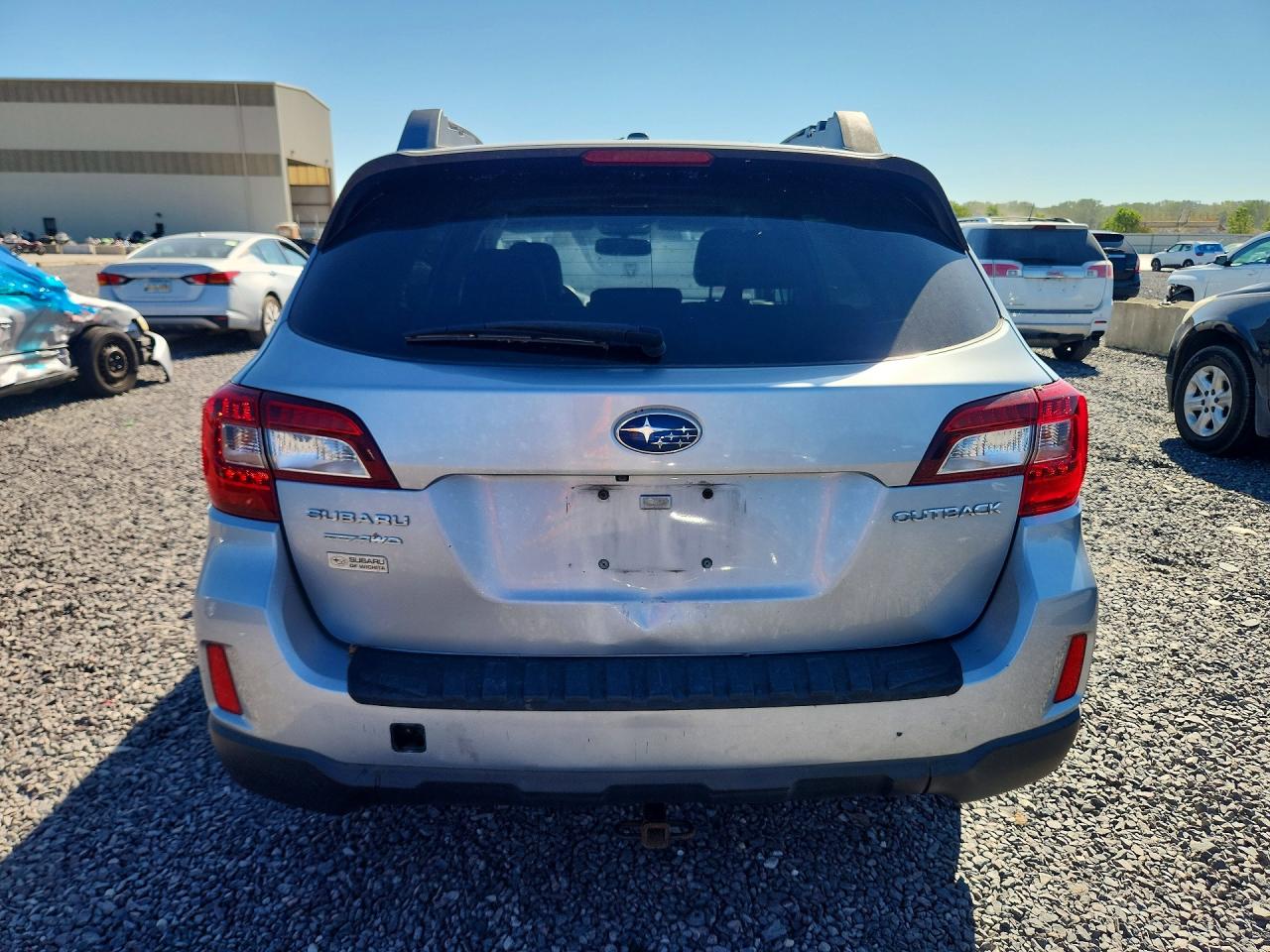2015 Subaru Outback 2.5i Limited Blue vin: 4S4BSBLC9F3206179